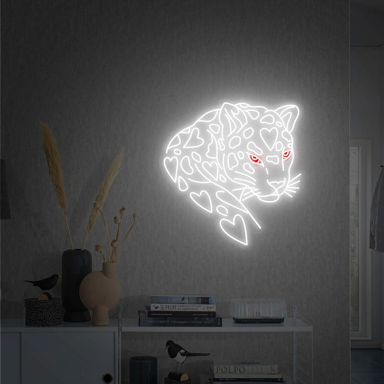 Jaguar Led Neon Sign Wall Hangings Animal Neon Art Neon - Shineneon
