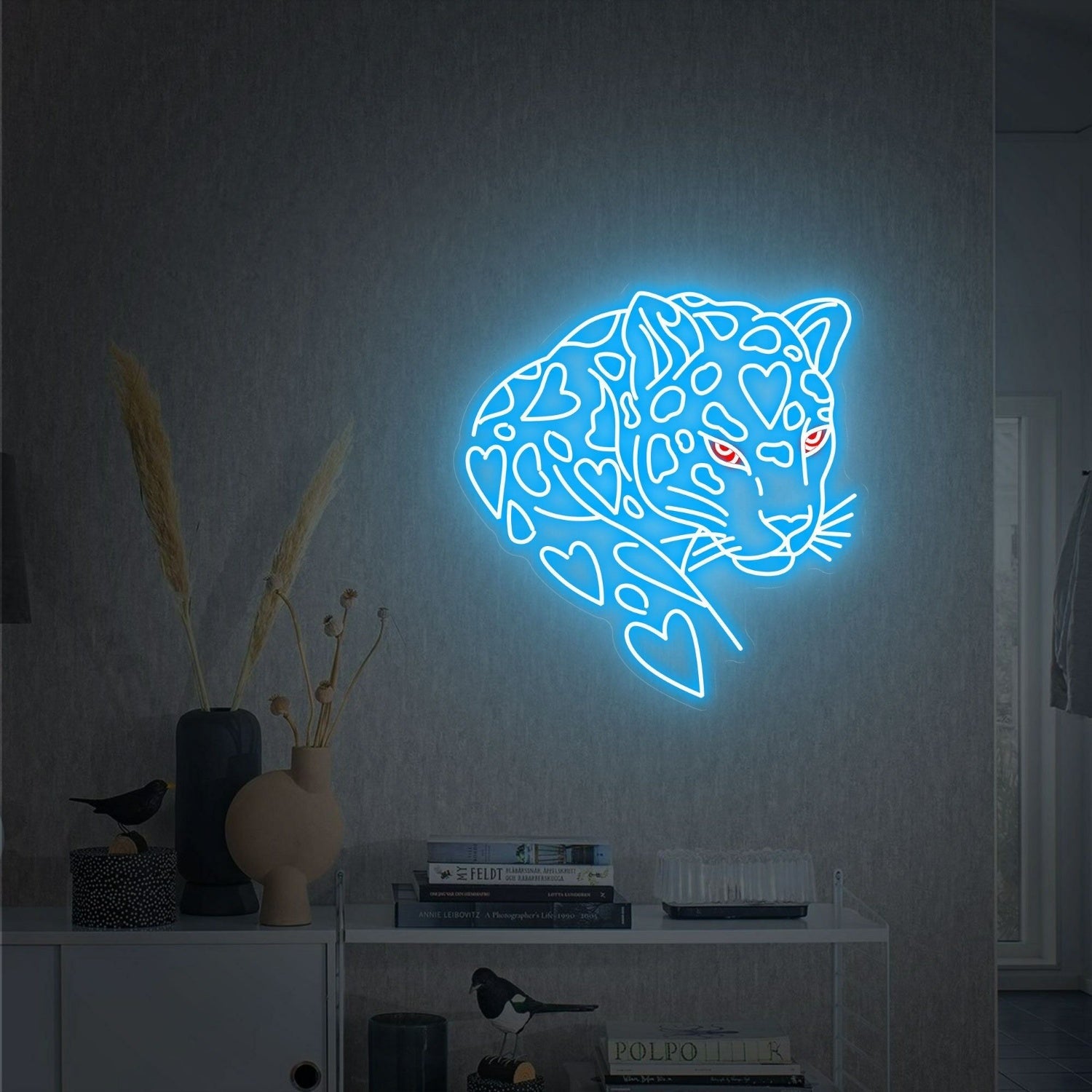 Jaguar Led Neon Sign Wall Hangings Animal Neon Art Neon - Shineneon
