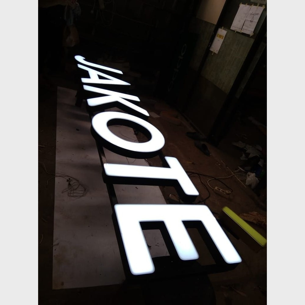 Jakote 3D Frontlit Channel Letters Led Light Sign