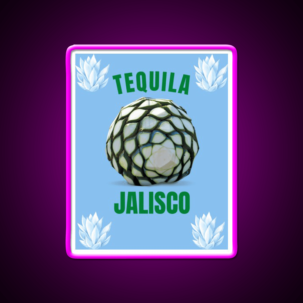 Jalisco Party Drink Tequila Led Neon Sign Rgb Color - Shineneon