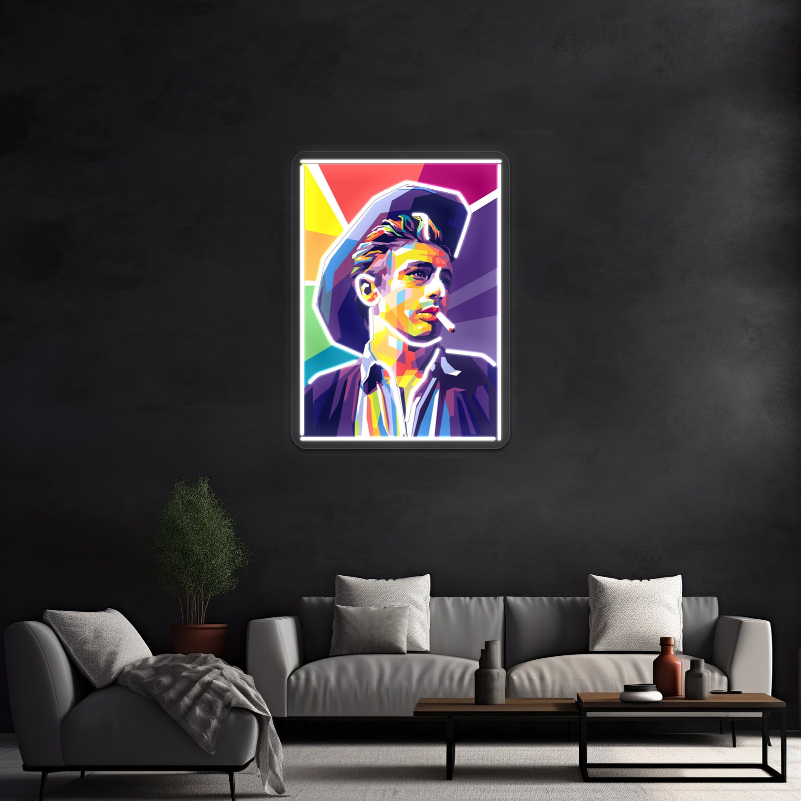 James B Dean Pop Artwork Room Lights Neon | Shineneon