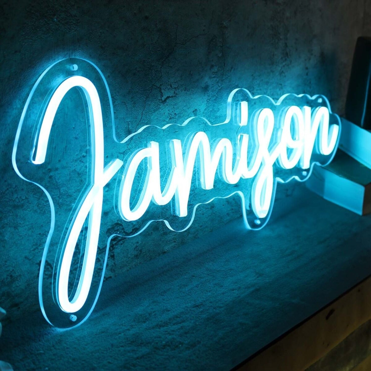 Jamison Blue Led Neon Sign - Shineneon