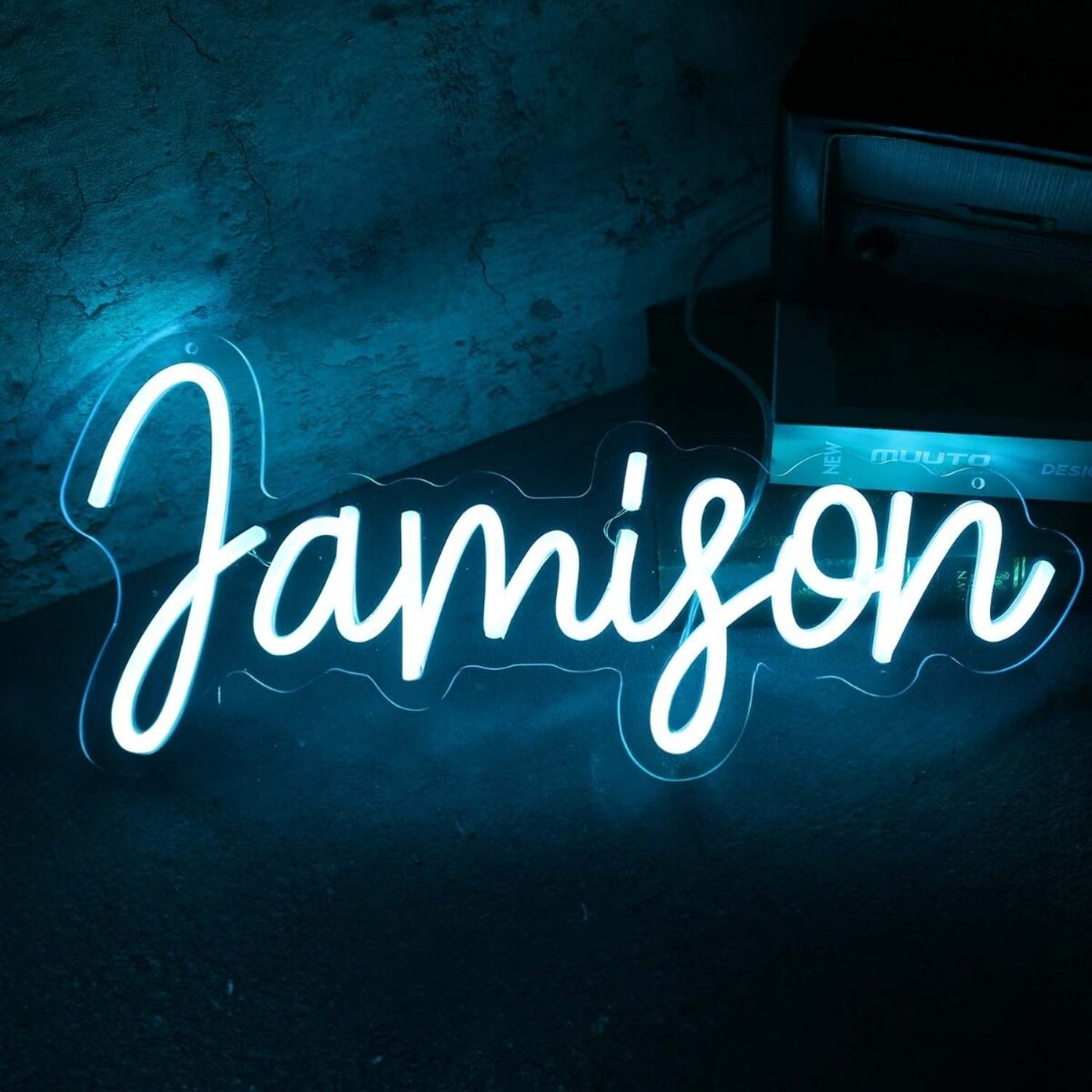 Jamison Blue Led Neon Sign - Shineneon