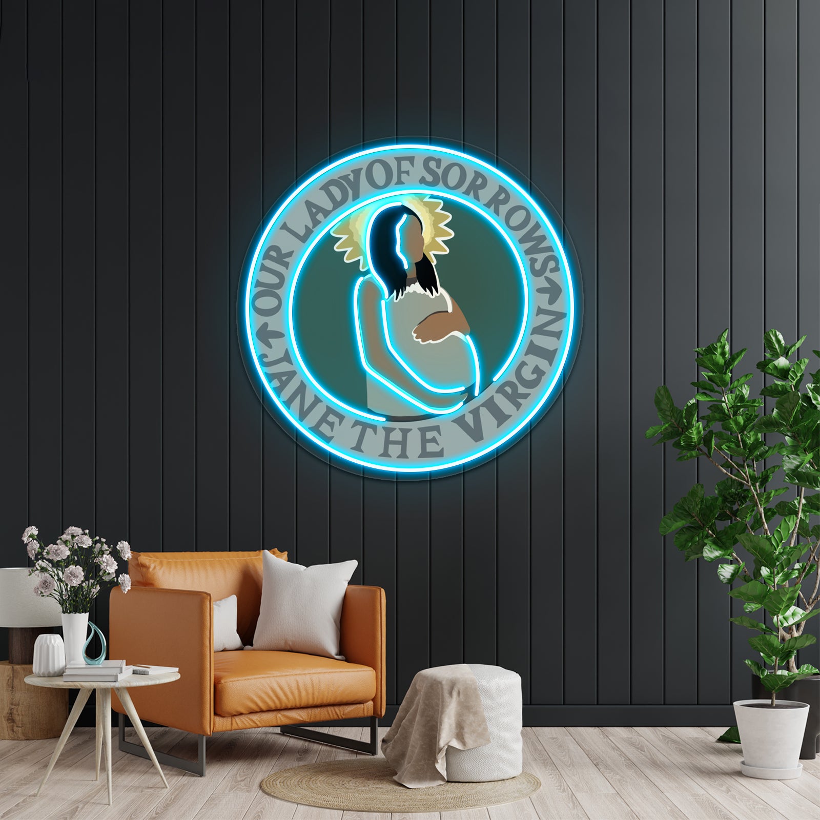 Jane The Virgin Coin Artwork Room Lights Neon | Shineneon