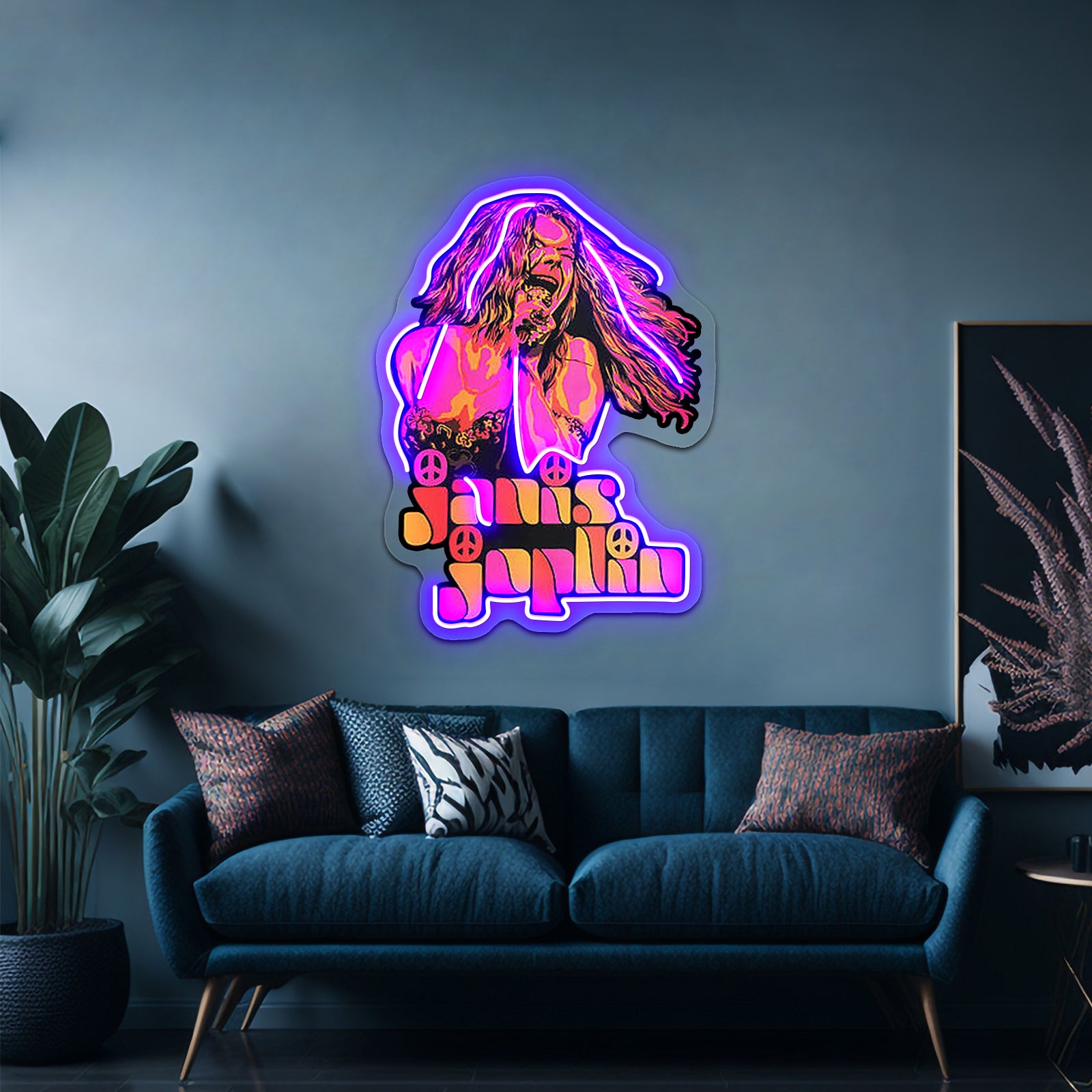 Janis Pop Artwork Room Lights Neon | Shineneon