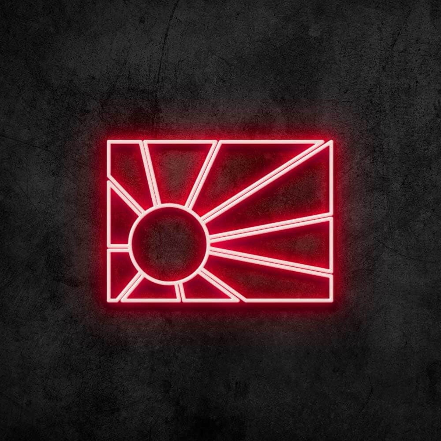 Japan Rising Sun Led Neon Sign | Shineneon