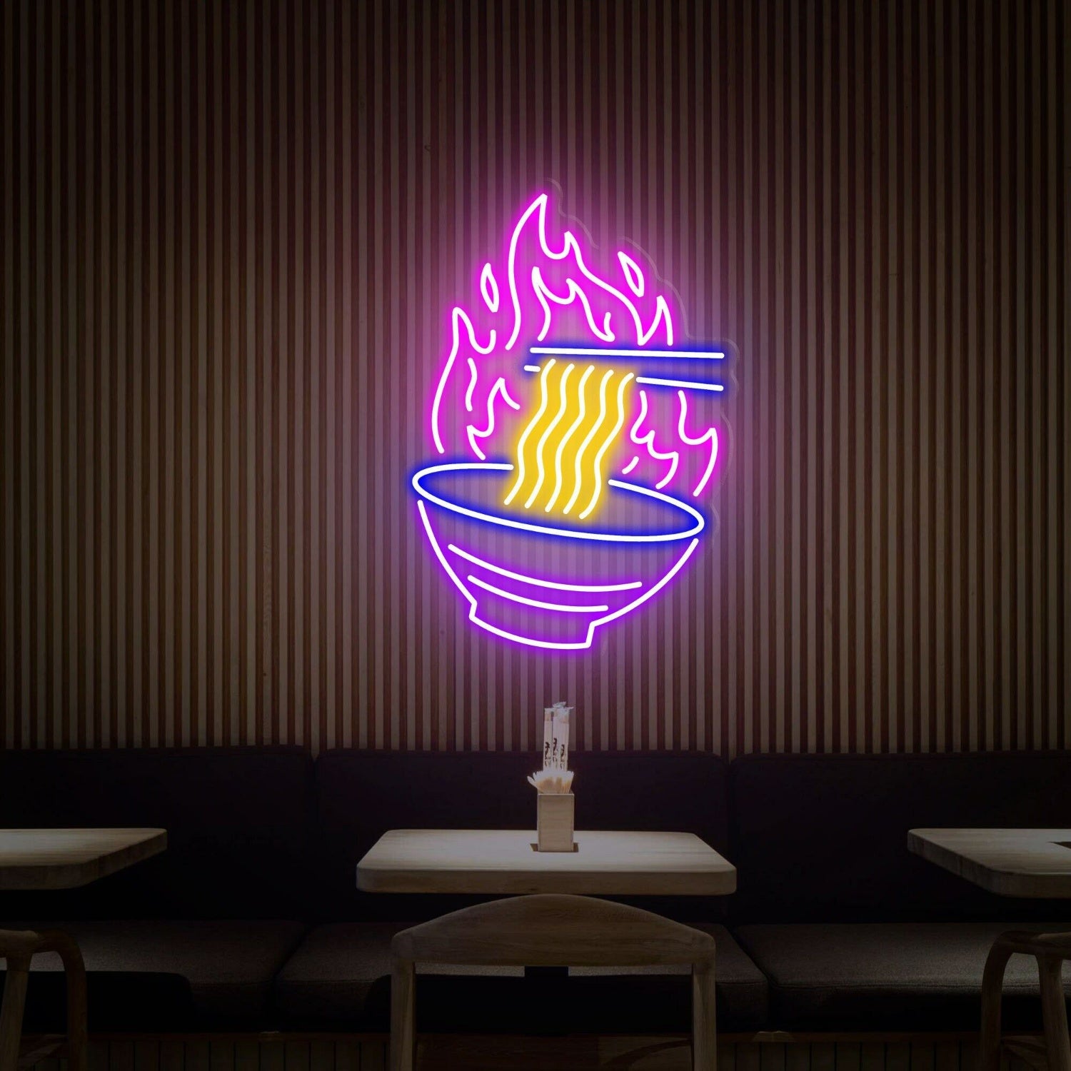 Japanese Noodles Decor Led Neon Sign For Home Office Bars | Shineneon
