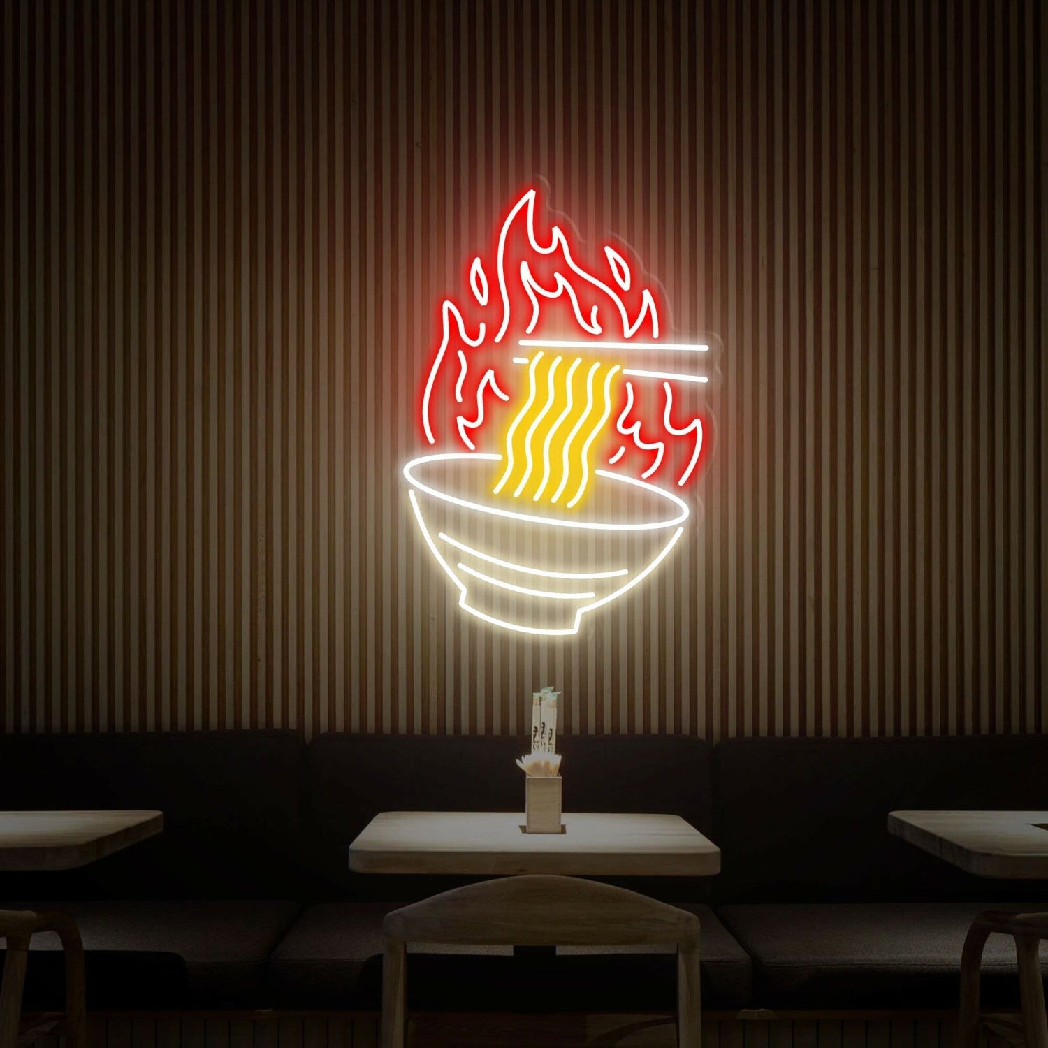 Japanese Noodles Decor Led Neon Sign For Home Office Bars | Shineneon