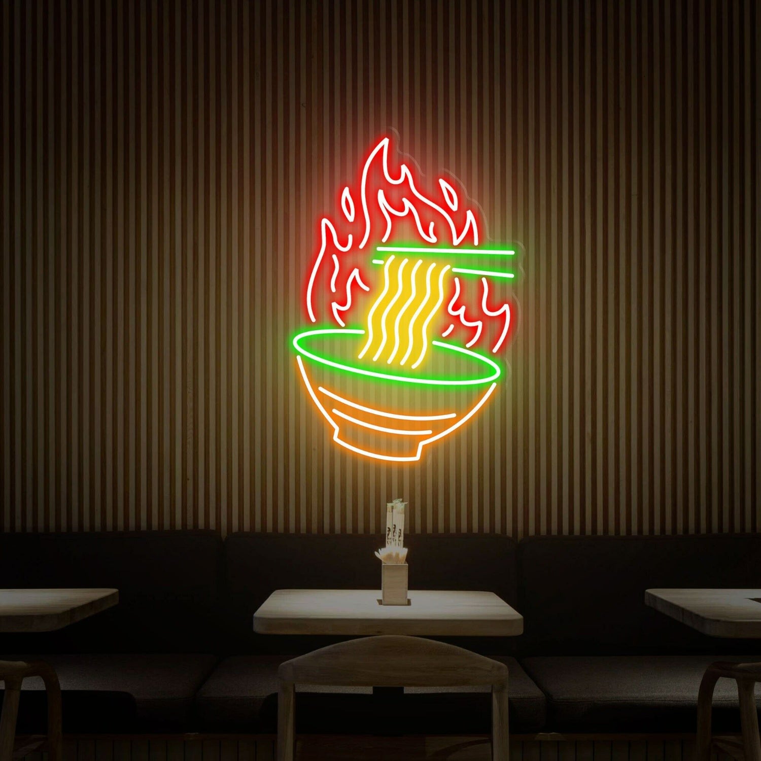Japanese Noodles Decor Led Neon Sign For Home Office Bars | Shineneon