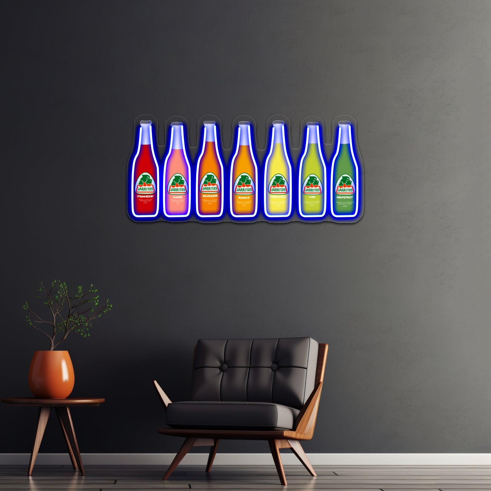 Jazzy Apollo Statue Neon Acrylic Artwork - LED neon sign view 14