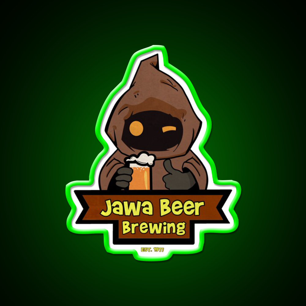 Jawa Beer Brewing Co Beer Bar Decor Led Neon Sign Rgb Color - LED neon sign view 8