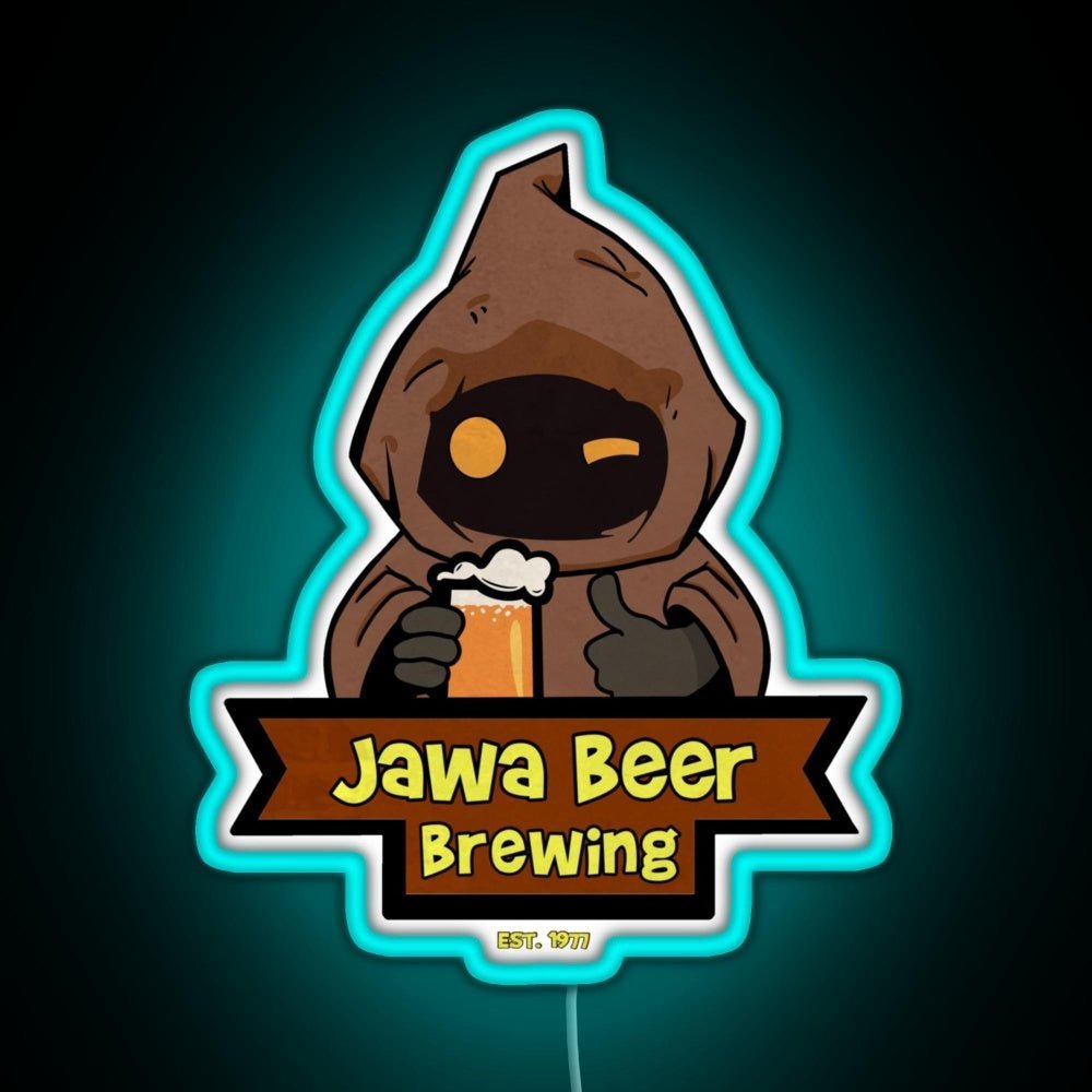 Jawa Beer Brewing Co Rgb Led Neon Sign Pop Wall Art - Shineneon