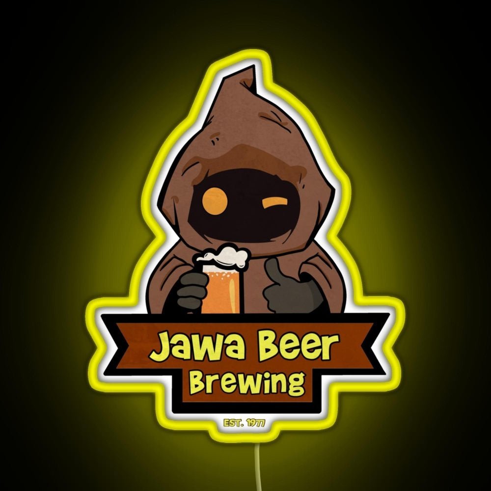 Jawa Beer Brewing Co Rgb Led Neon Sign Pop Wall Art - Shineneon