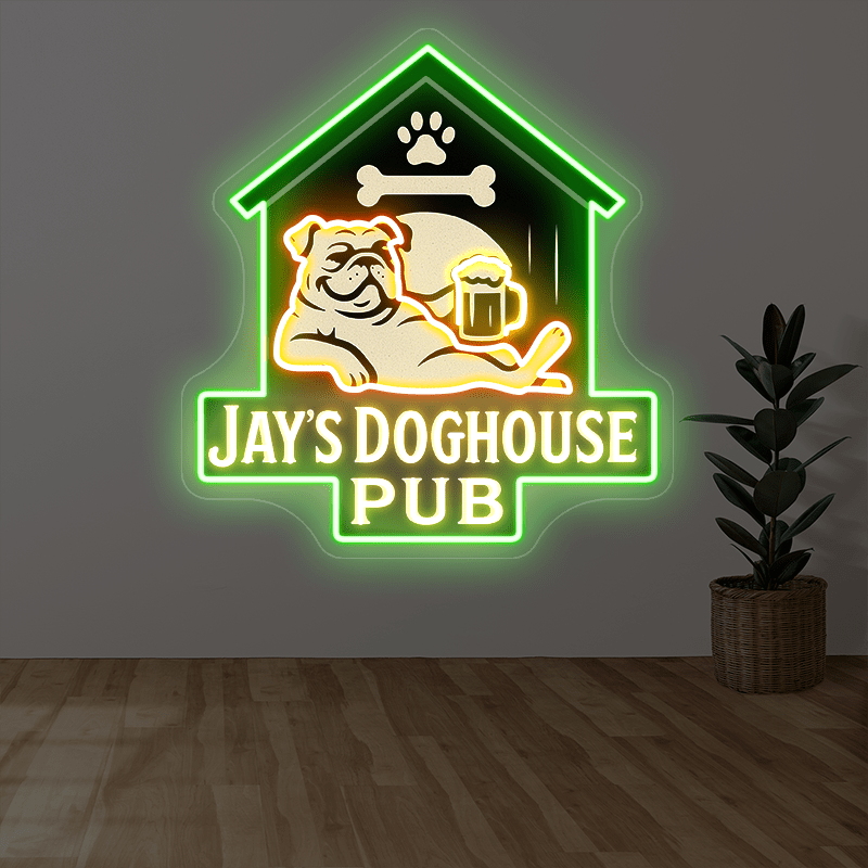JAY'S DOGHOUSE Custom Neon Sign - Shineneon