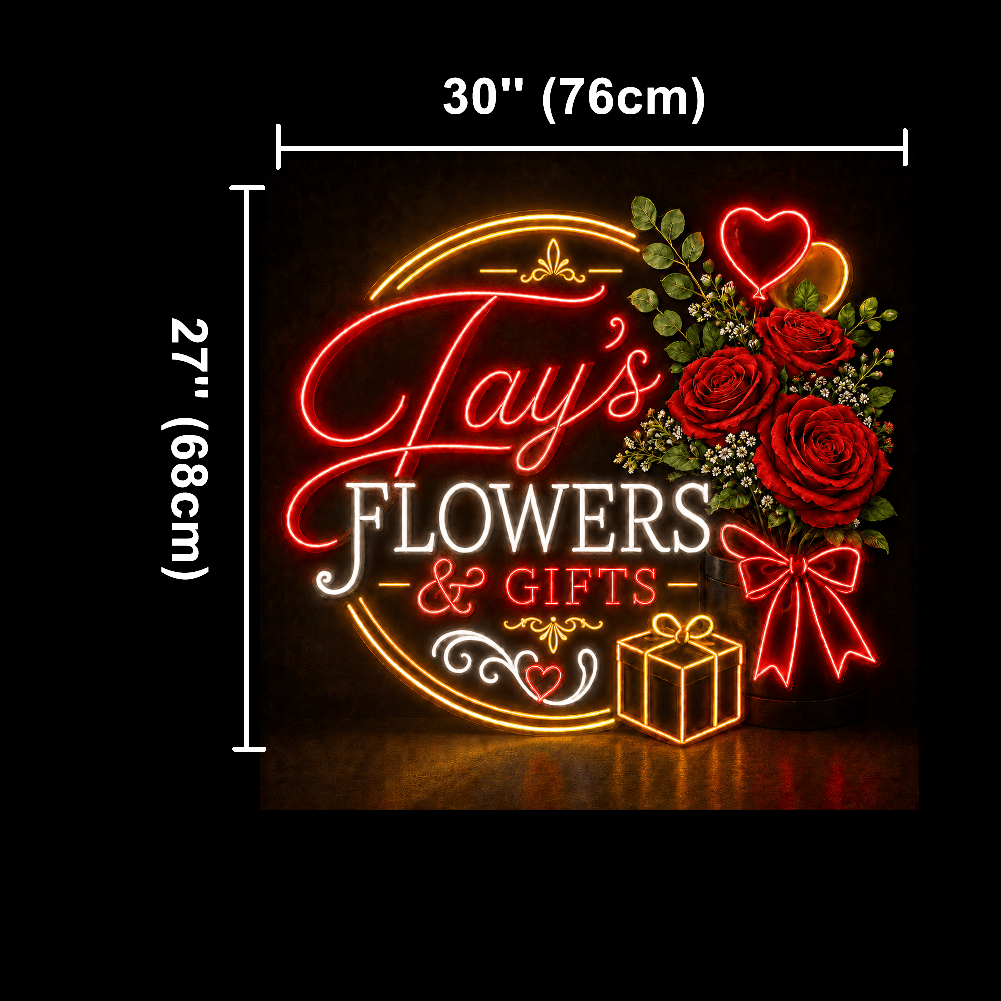 Jay's Flower's And Gift's Custom LED Neon Sign - Shineneon