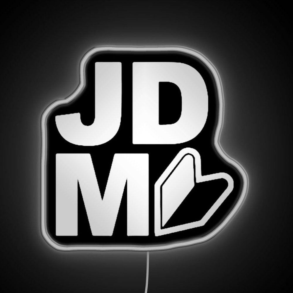 Jdm Logo Neon Sign - LED neon sign view 6
