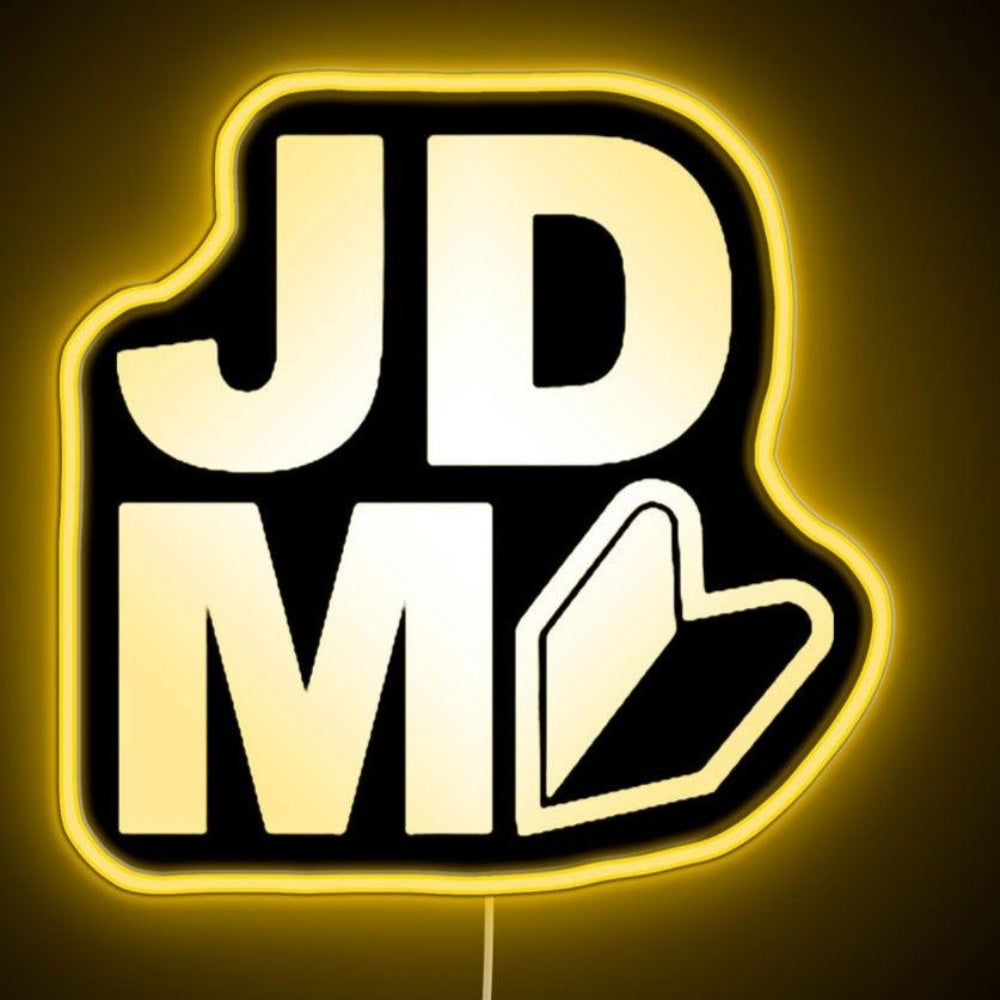 Jdm Logo Neon Sign - LED neon sign view 7