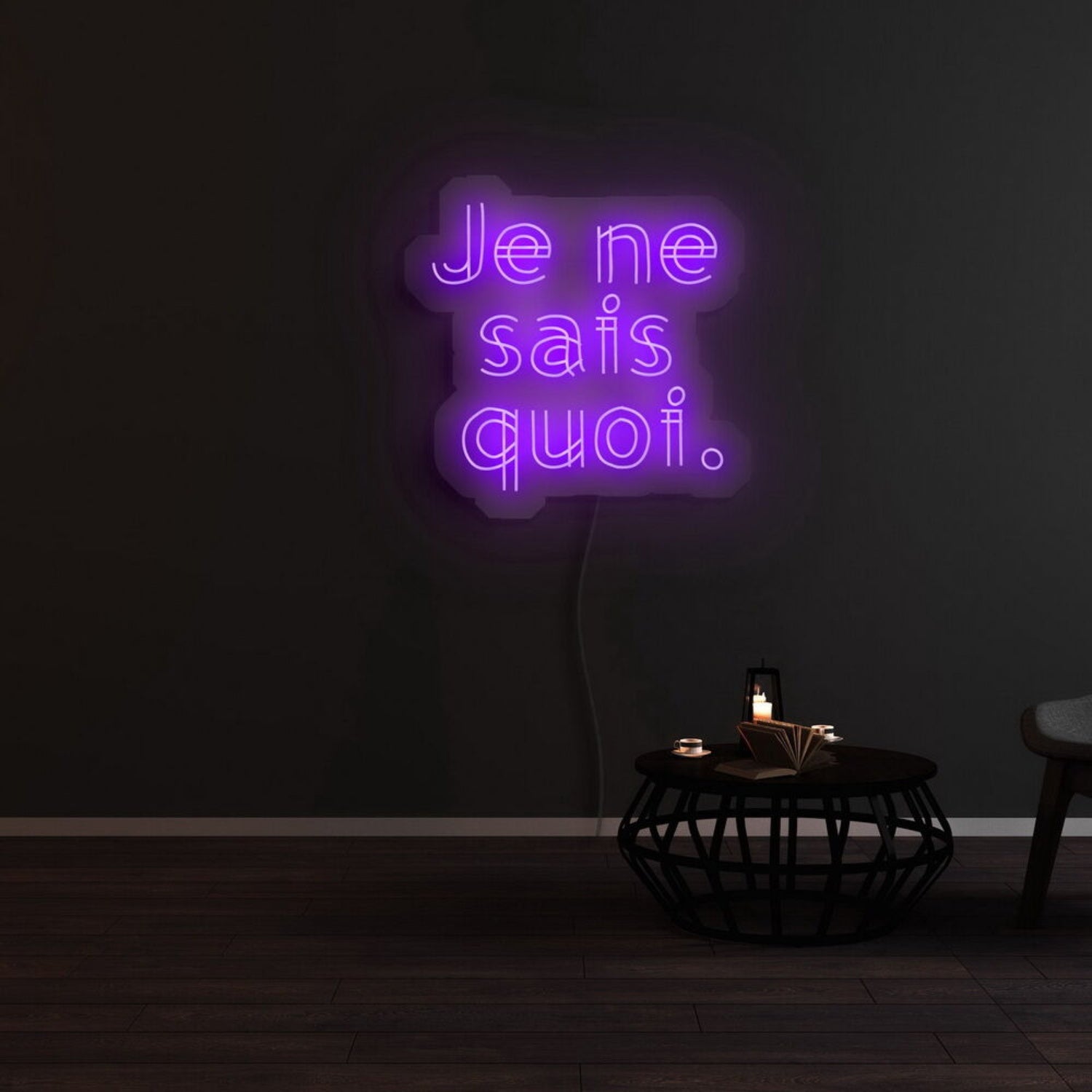 Je Ne Sais Quoi Led Neon Sign | Shineneon