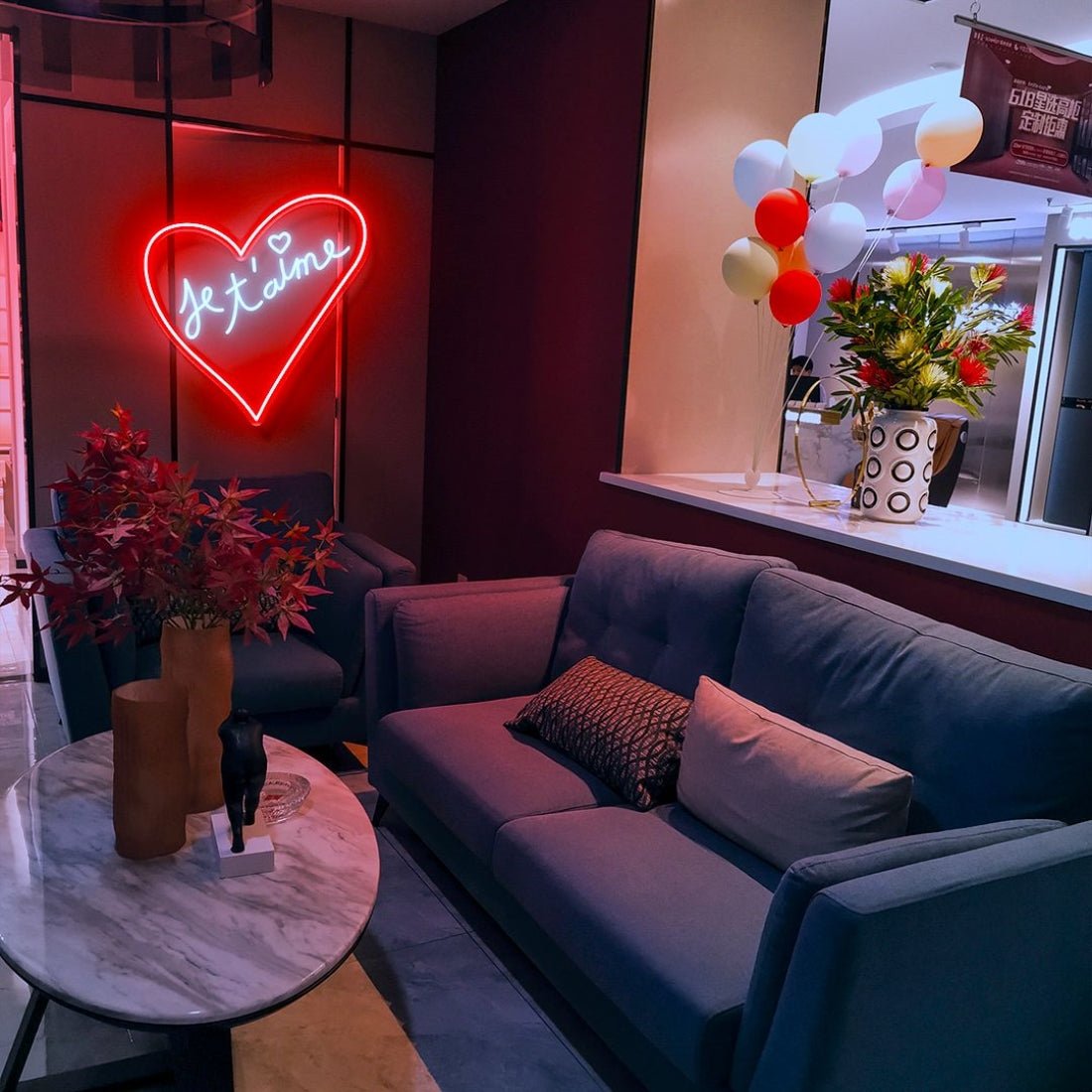 Je Taime French Led Sign Business Neon Sign - Shineneon