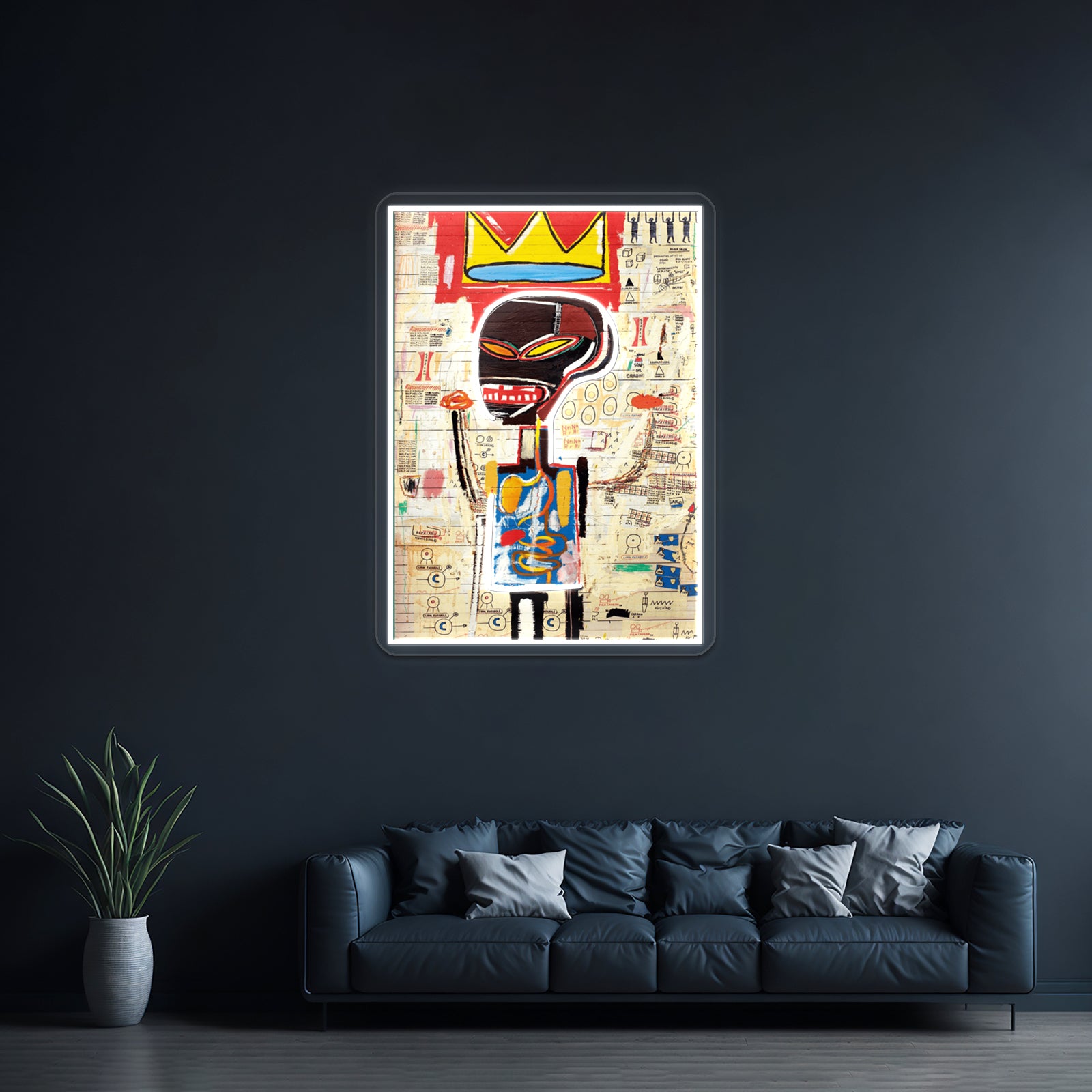 Jean Michel Pop Art Wall Artwork Neon Signs | Shineneon