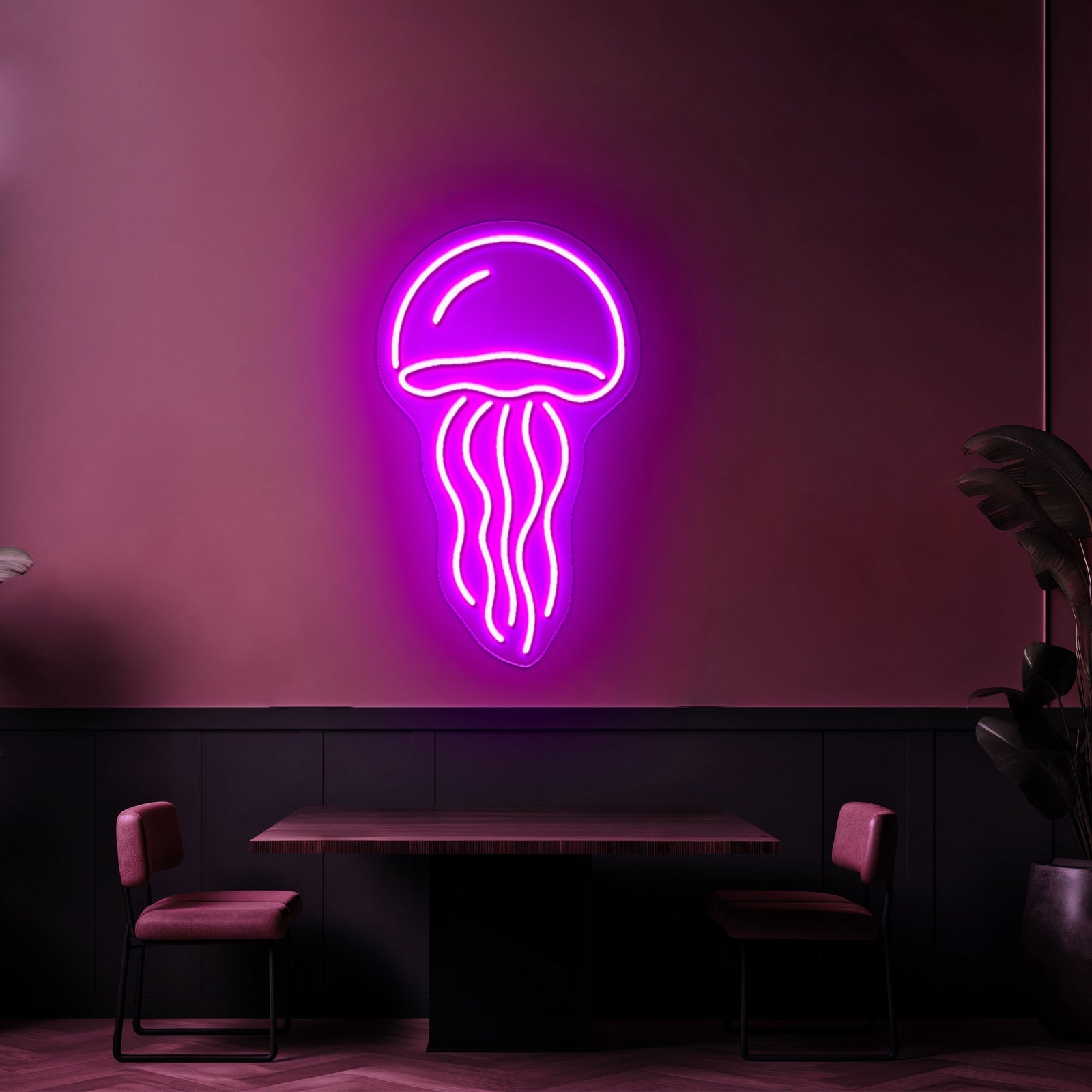 Jellyfish Neon Sign Ocean Neon Sign For Sale - Shineneon
