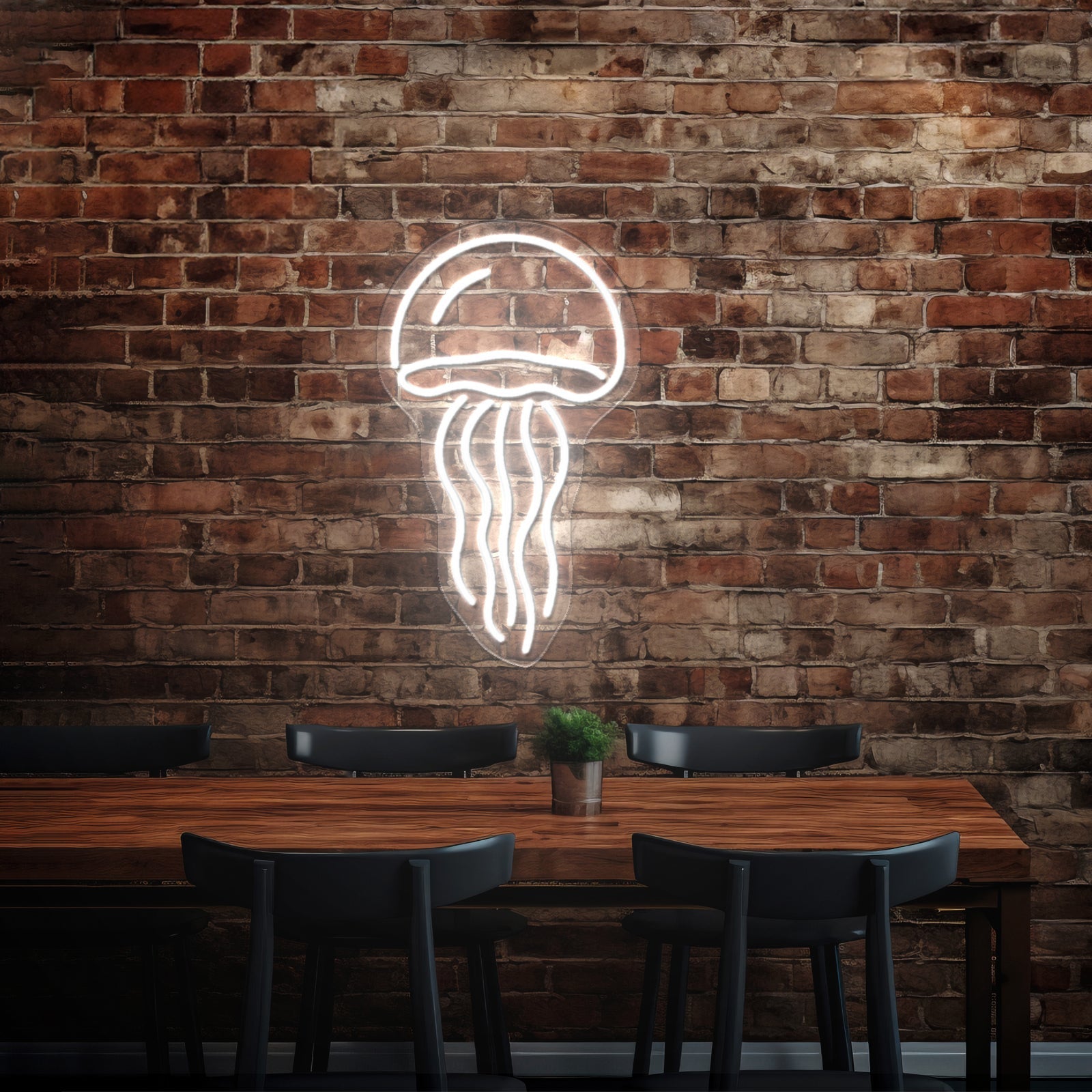 Jellyfish Neon Sign Ocean Neon Sign For Sale - Shineneon