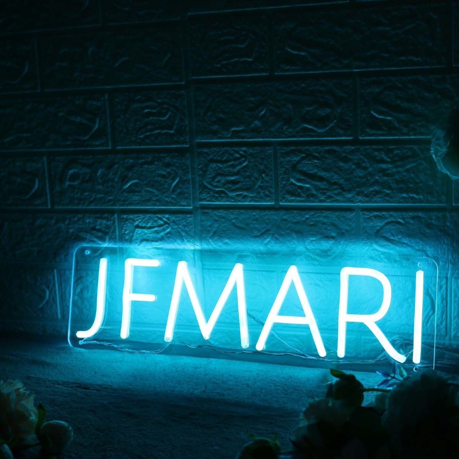 Jemari Blue Led Neon Sign - Shineneon