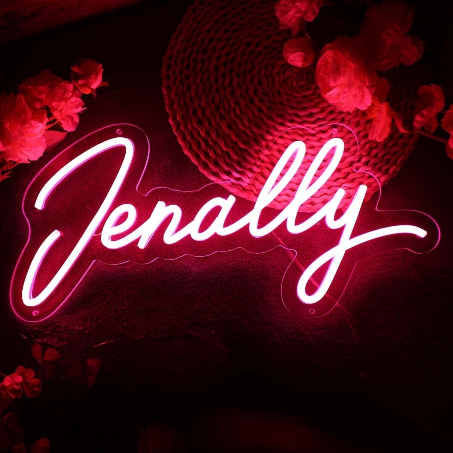 Jenally Red Led Neon Sign - Shineneon