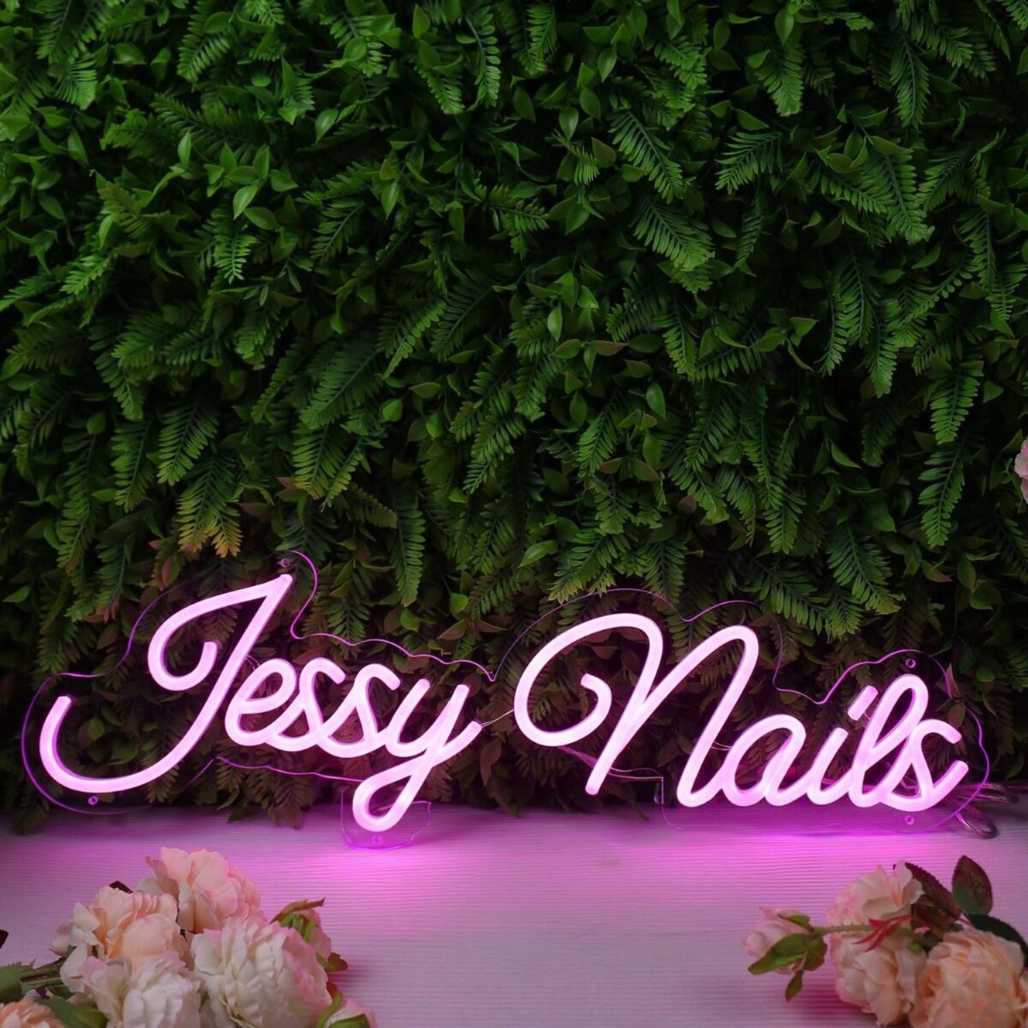 Jessy Nails Pink Led Neon Sign | Shineneon