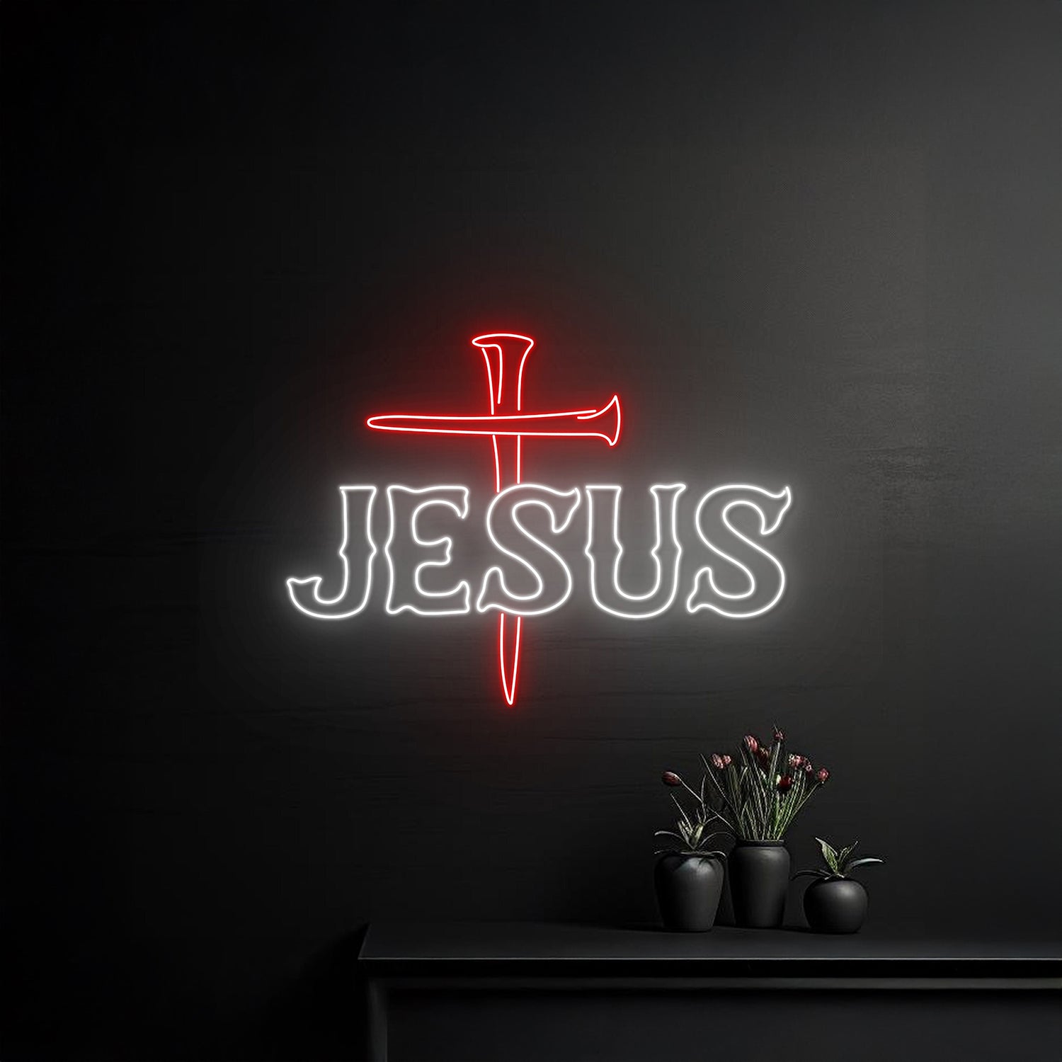 Jesus Cross Neon Sign | Shineneon