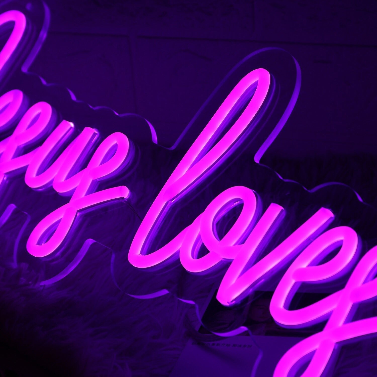 Jesus Loves You Purple Led Neon Sign - Shineneon