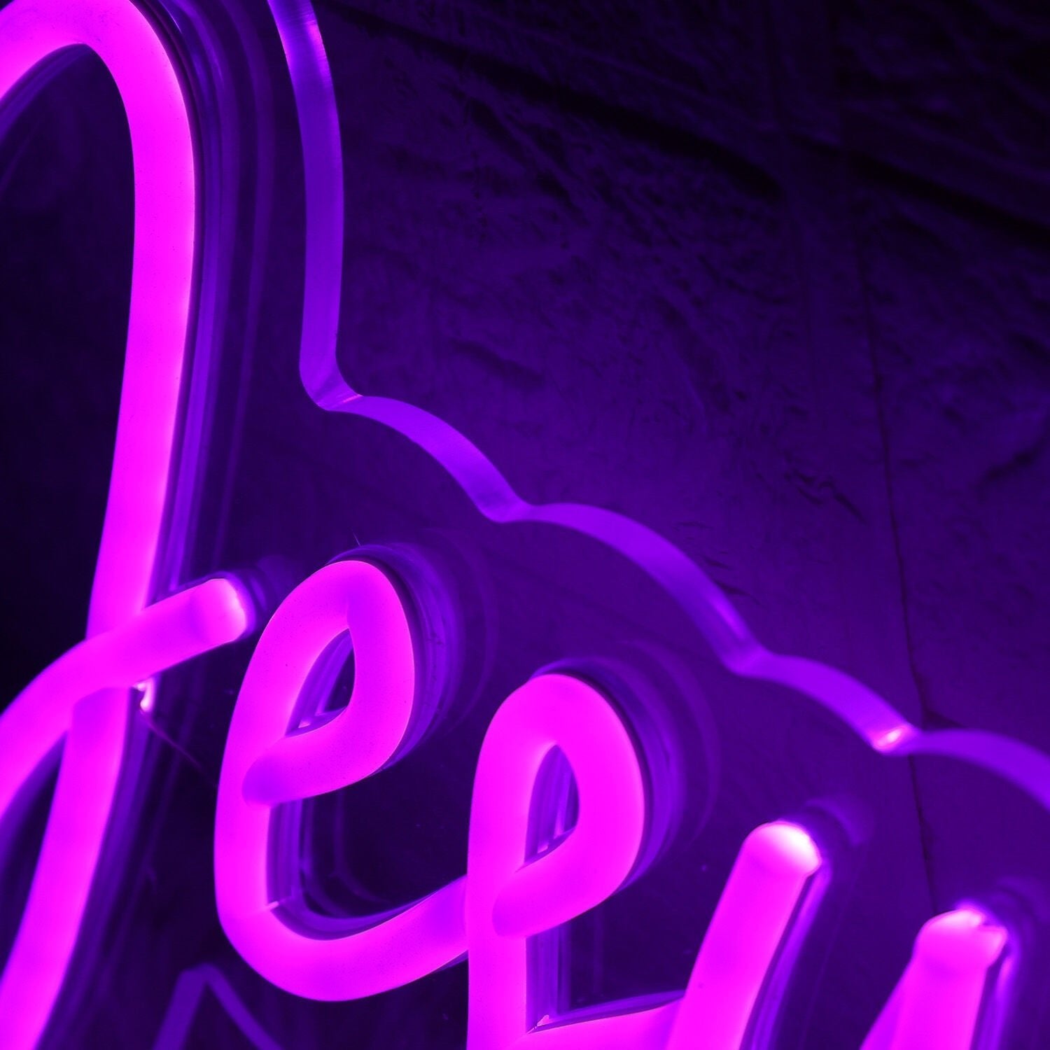 Jesus Loves You Purple Led Neon Sign - Shineneon