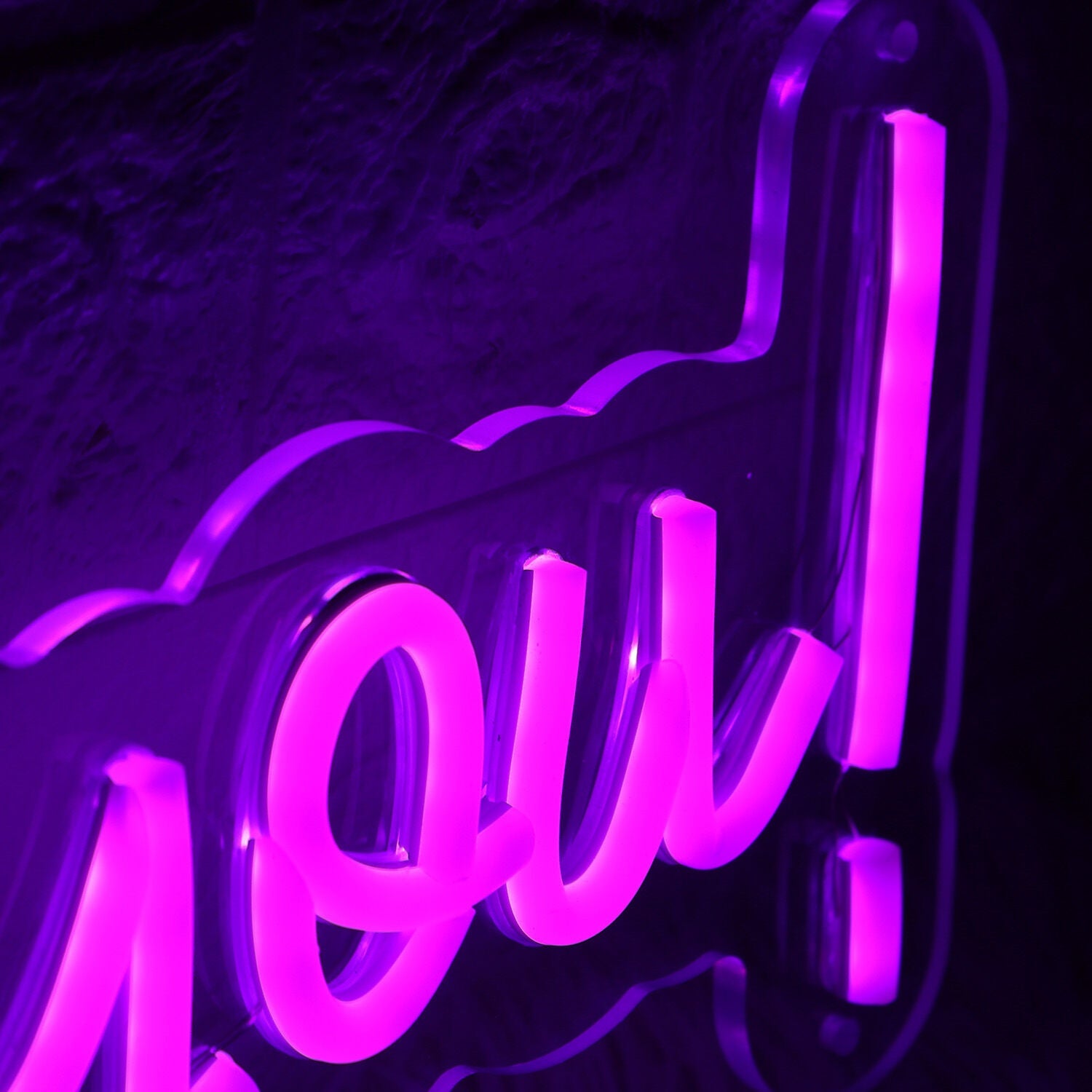 Jesus Loves You Purple Led Neon Sign | Shineneon