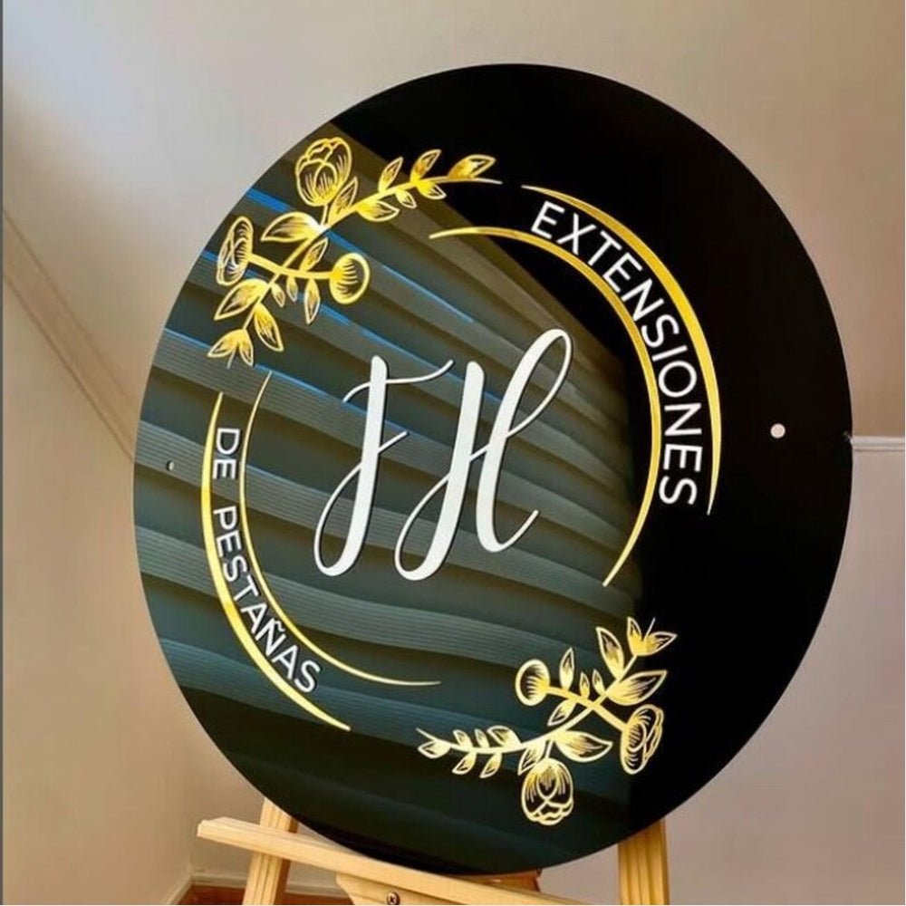Jh De Pestanas Extensiones Acrylic Business Logo Sign - Shineneon