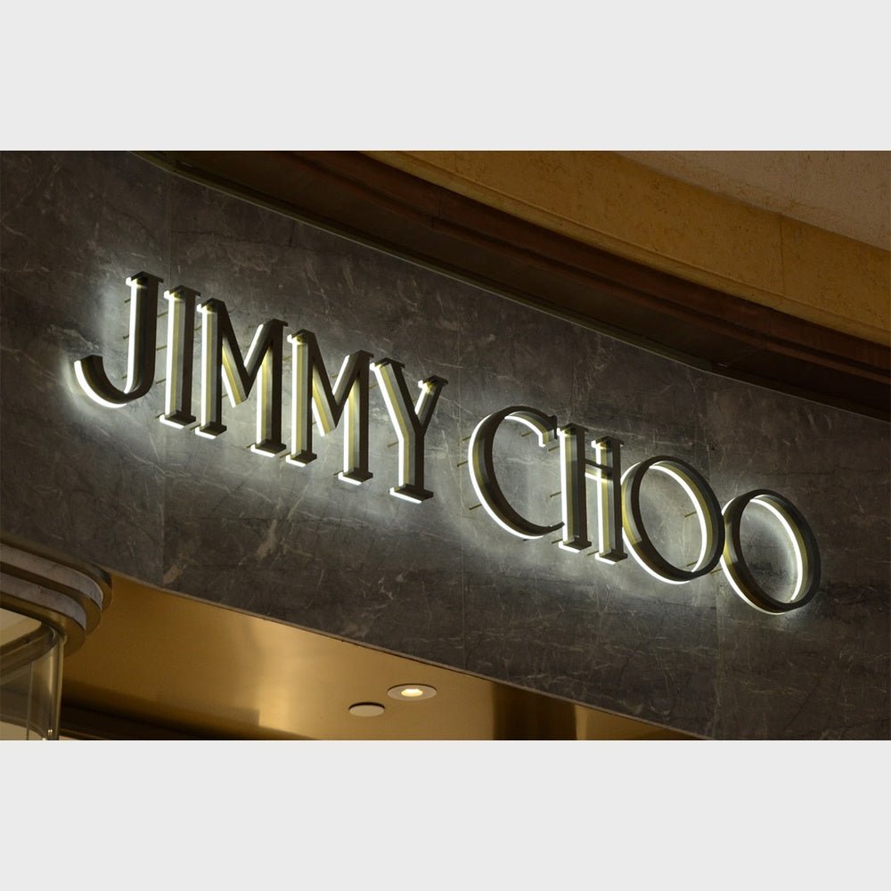 Jimmy Choo 3D Backlit Channel Letters Led Light Sign - Shineneon