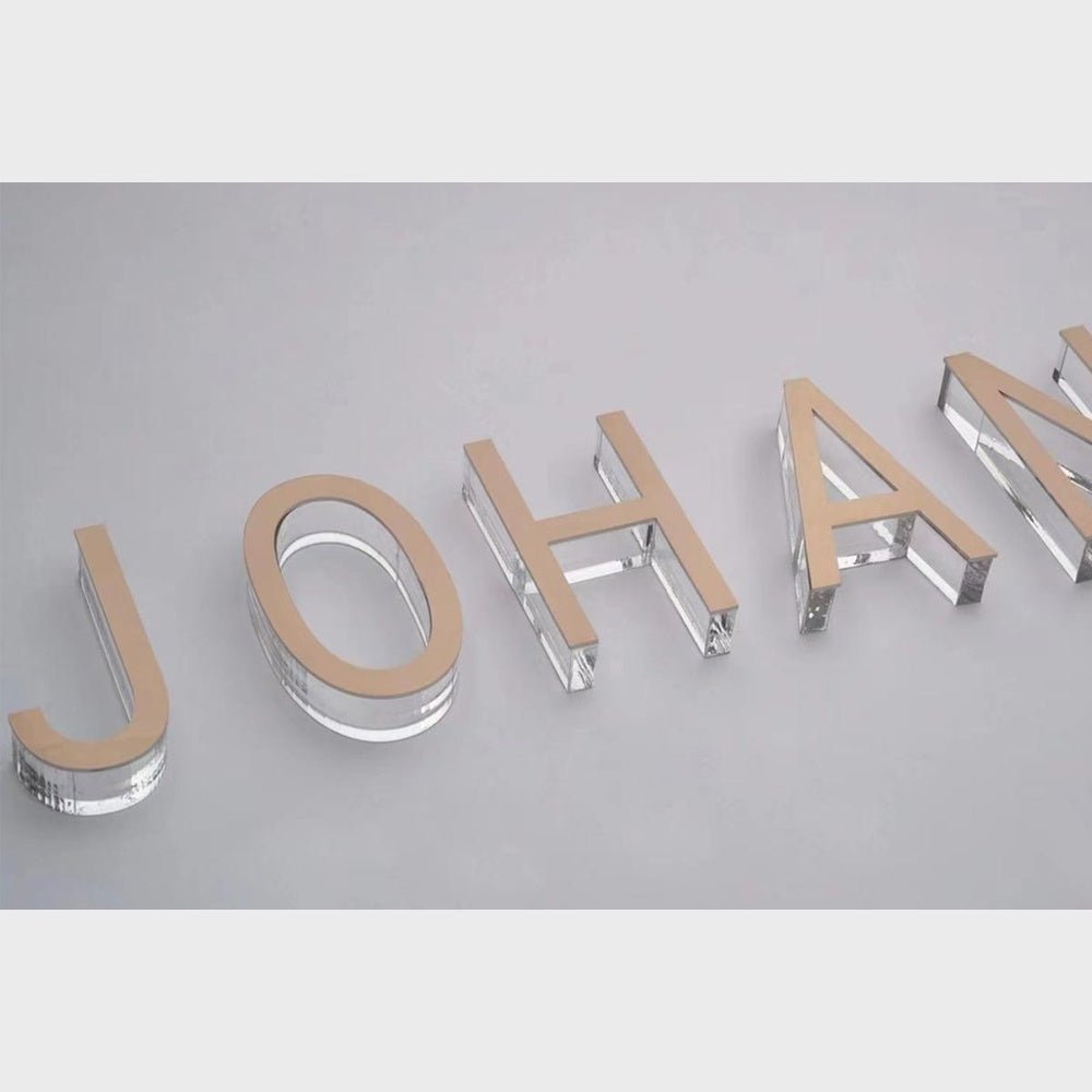 Johan 3D Frontlit And Backlit Channel Letter Led Light Sign - Shineneon