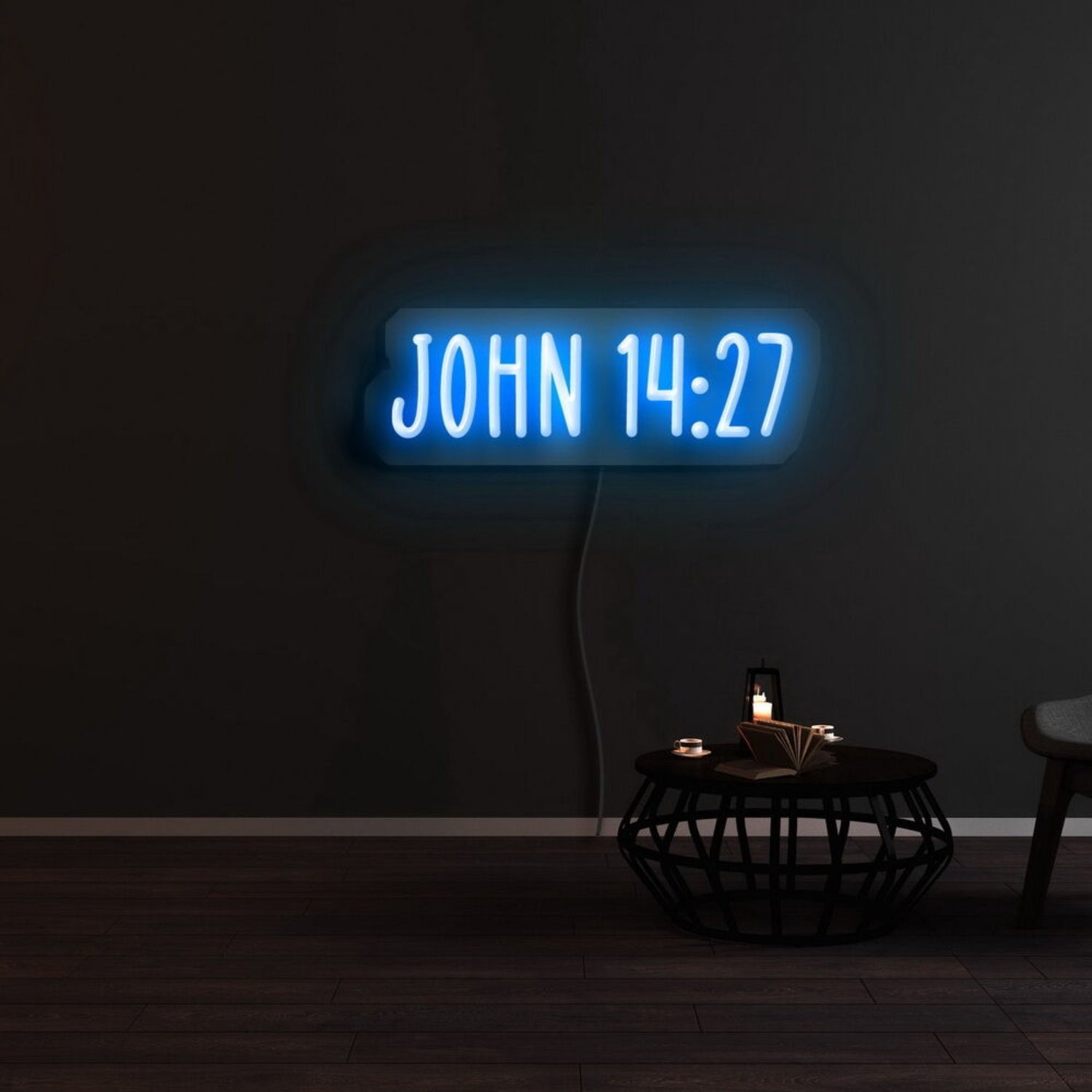 John 14 27 Led Neon Sign | Shineneon