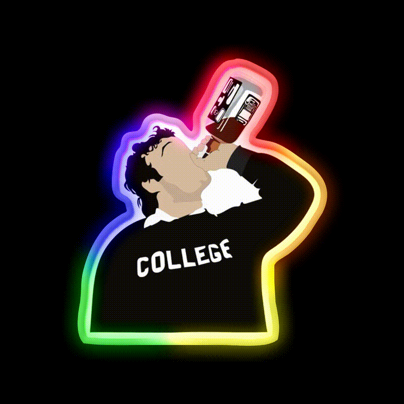 John Belushi College Beer Bar Decor Led Neon Sign Rgb Color