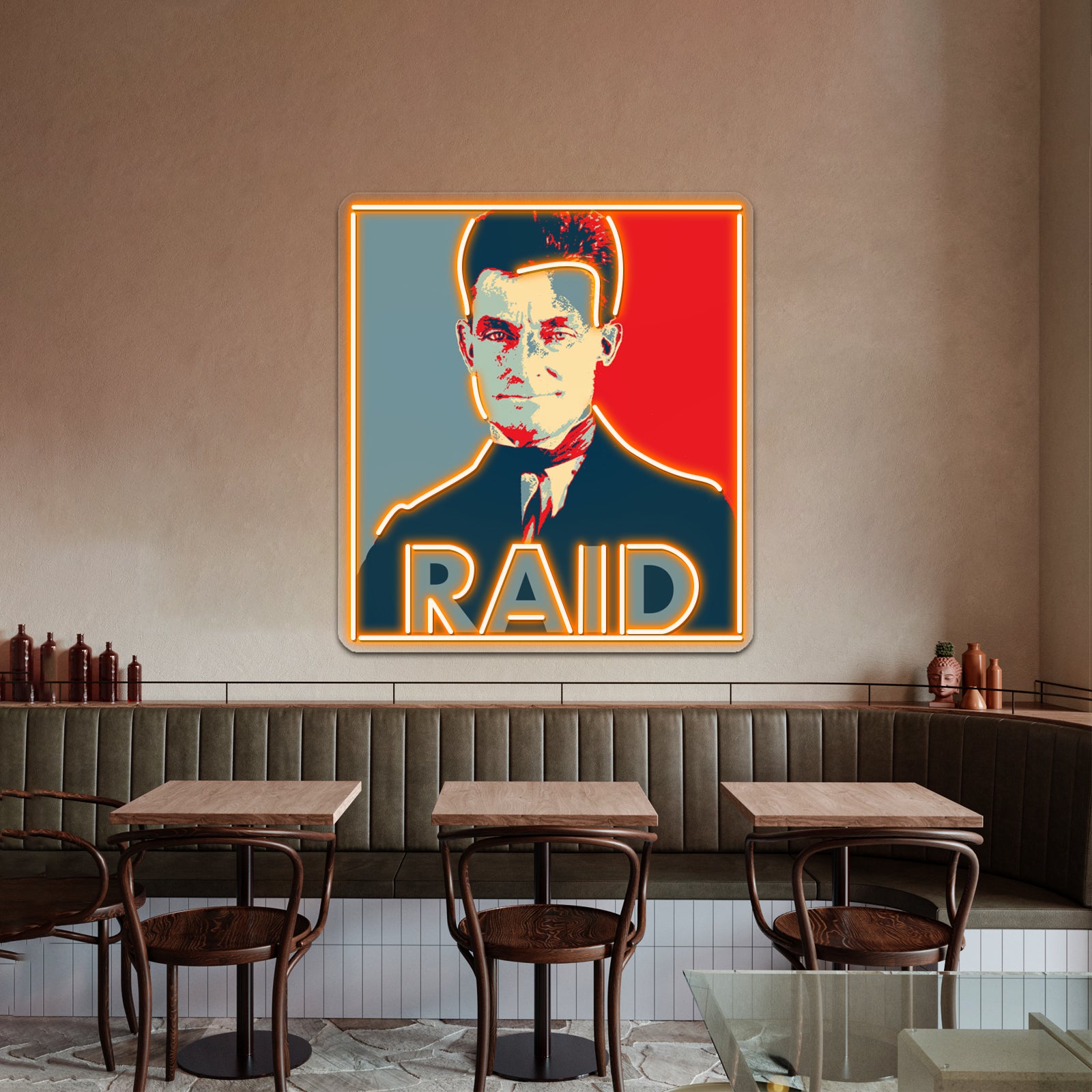 John Brown Raid Artwork Neon Signs For Sale | Shineneon