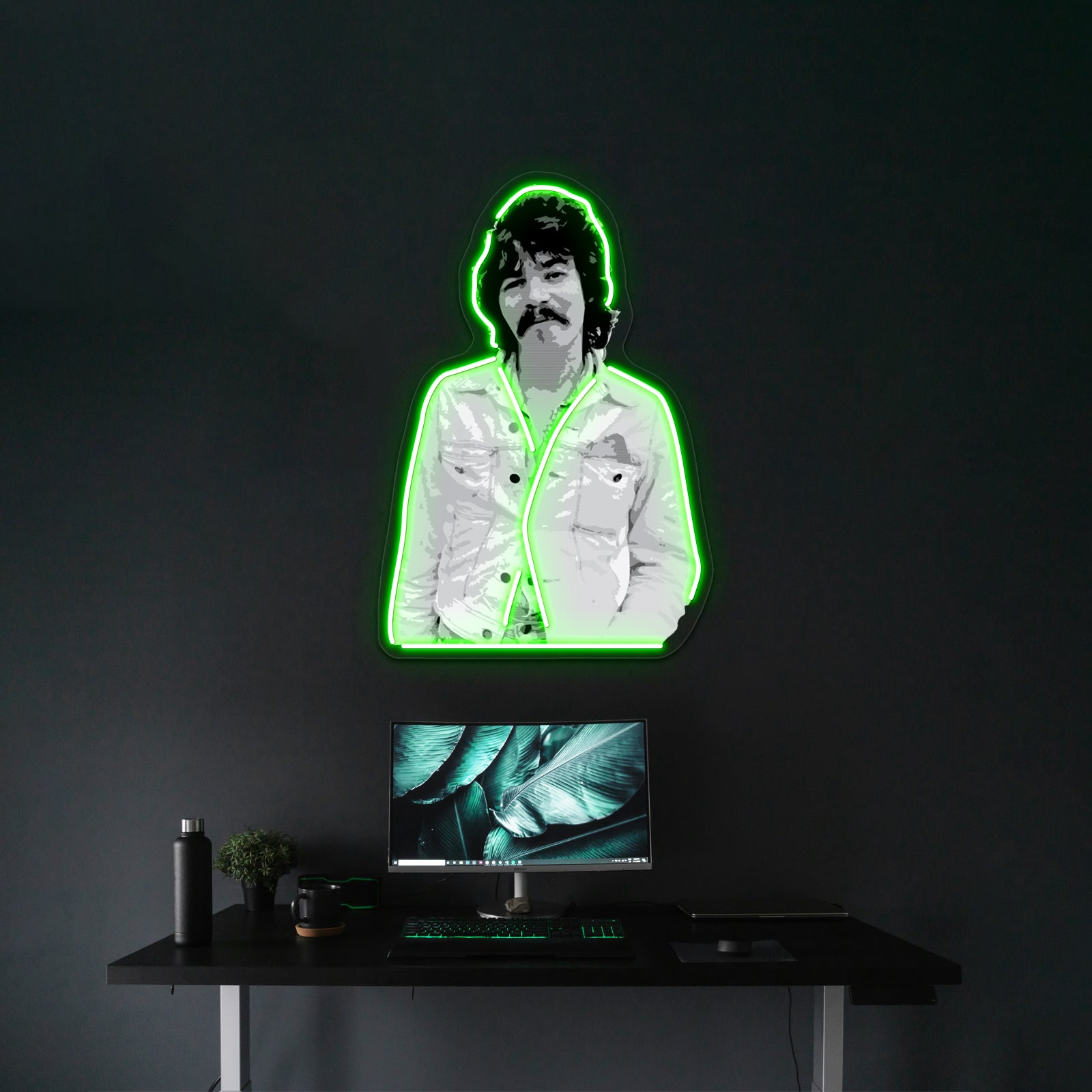 John Prine Pop Art Design Artwork Neon Signs For Sale | Shineneon