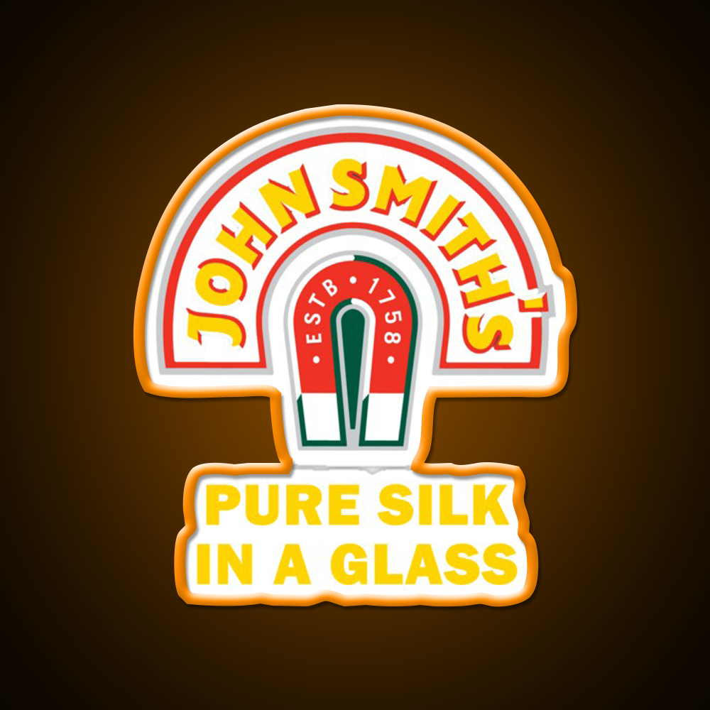 John Smith Pure Silk Glass Beer Bar Decor Led Neon Sign Rgb Color - LED neon sign view 6