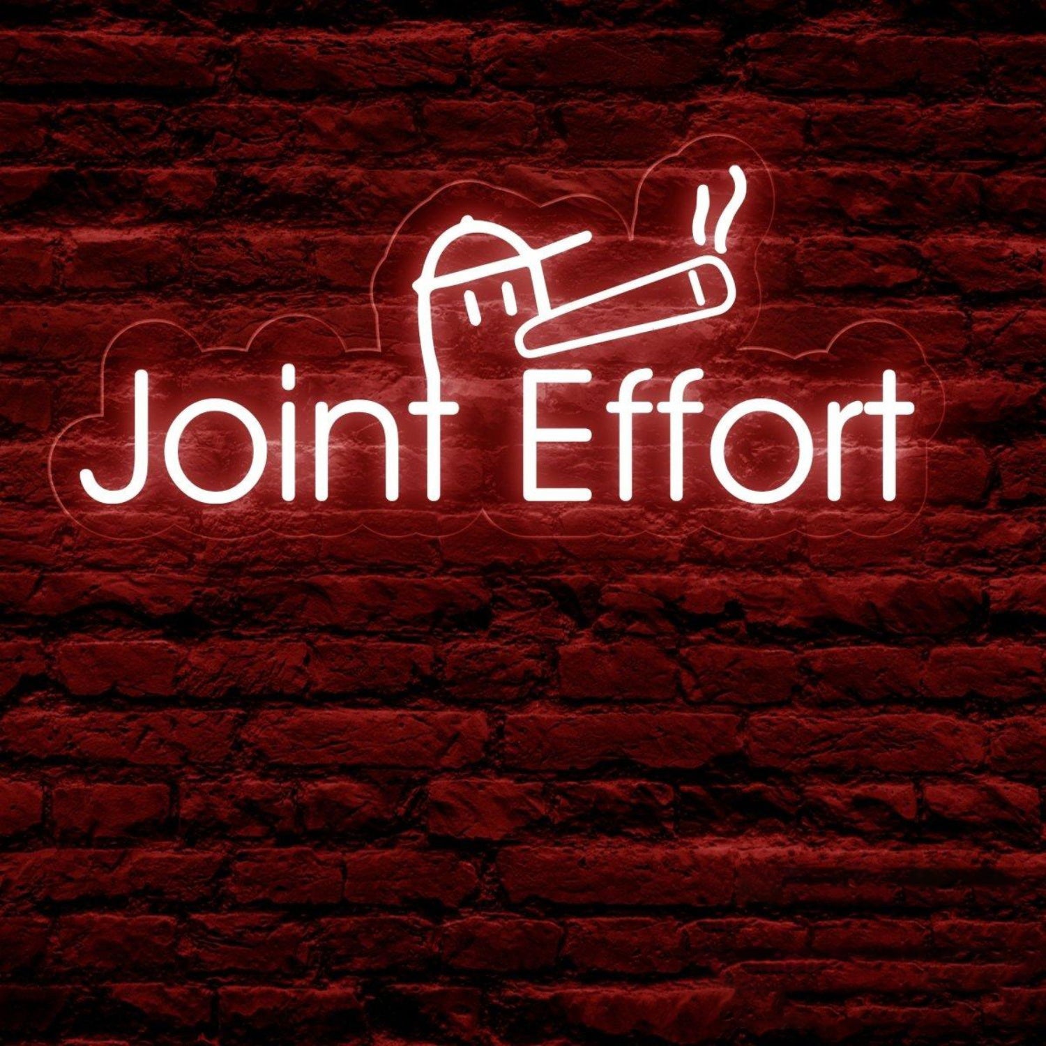 Joint Effort Funny Weed Led Neon Sign | Shineneon