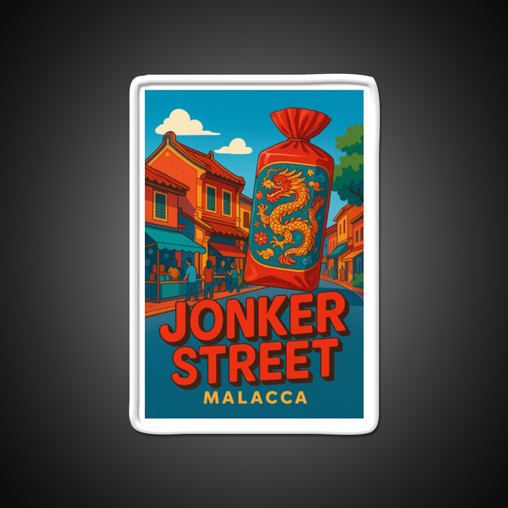 Jonker Street Dragon Lantern Malacca Asian Cultural Led Neon Sign Rgb Color - LED neon sign view 11