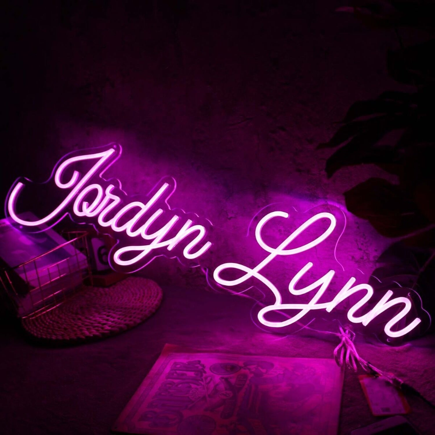 Jordyn Lynn Pink Led Neon Sign | Shineneon