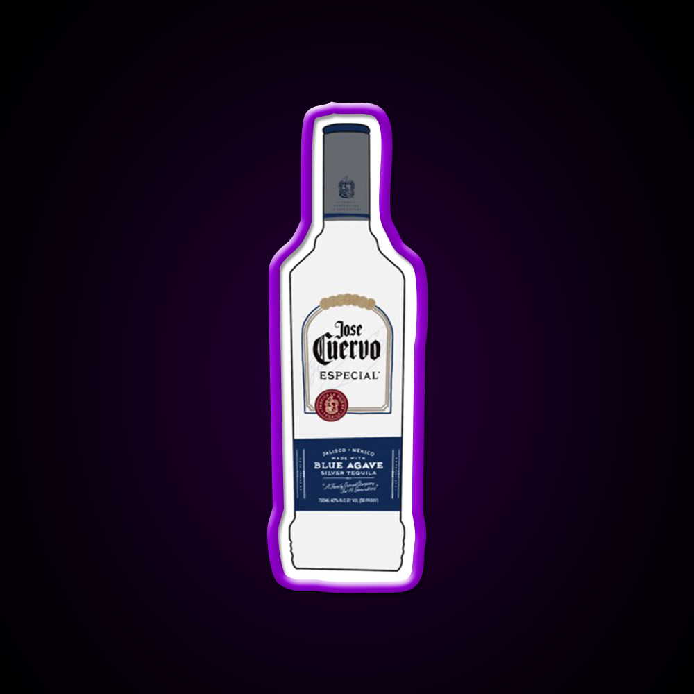 Jose Cuervo Party Drink Tequila Led Neon Sign Rgb Color