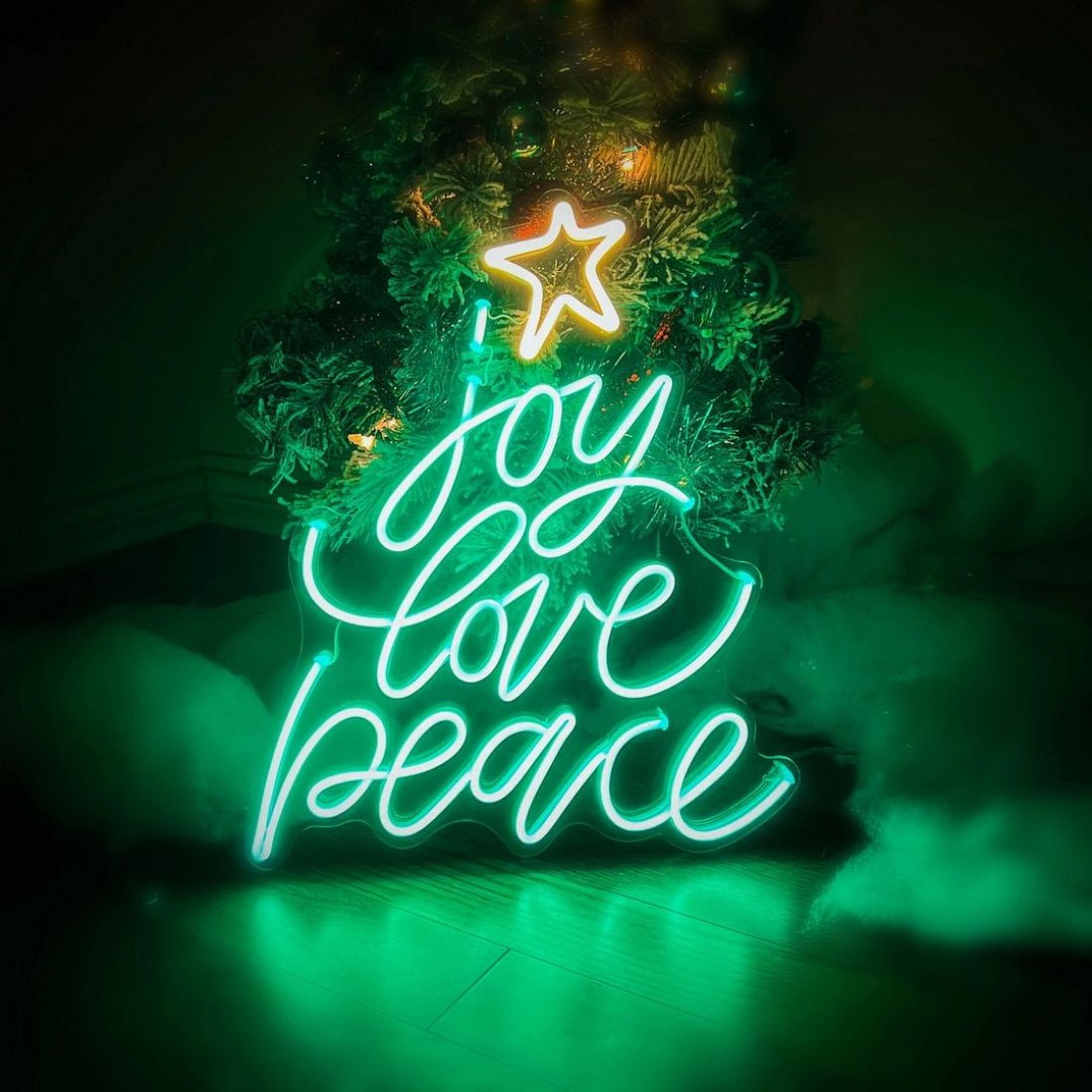 Joy Love Peace Led Sign Business Neon Sign - Shineneon