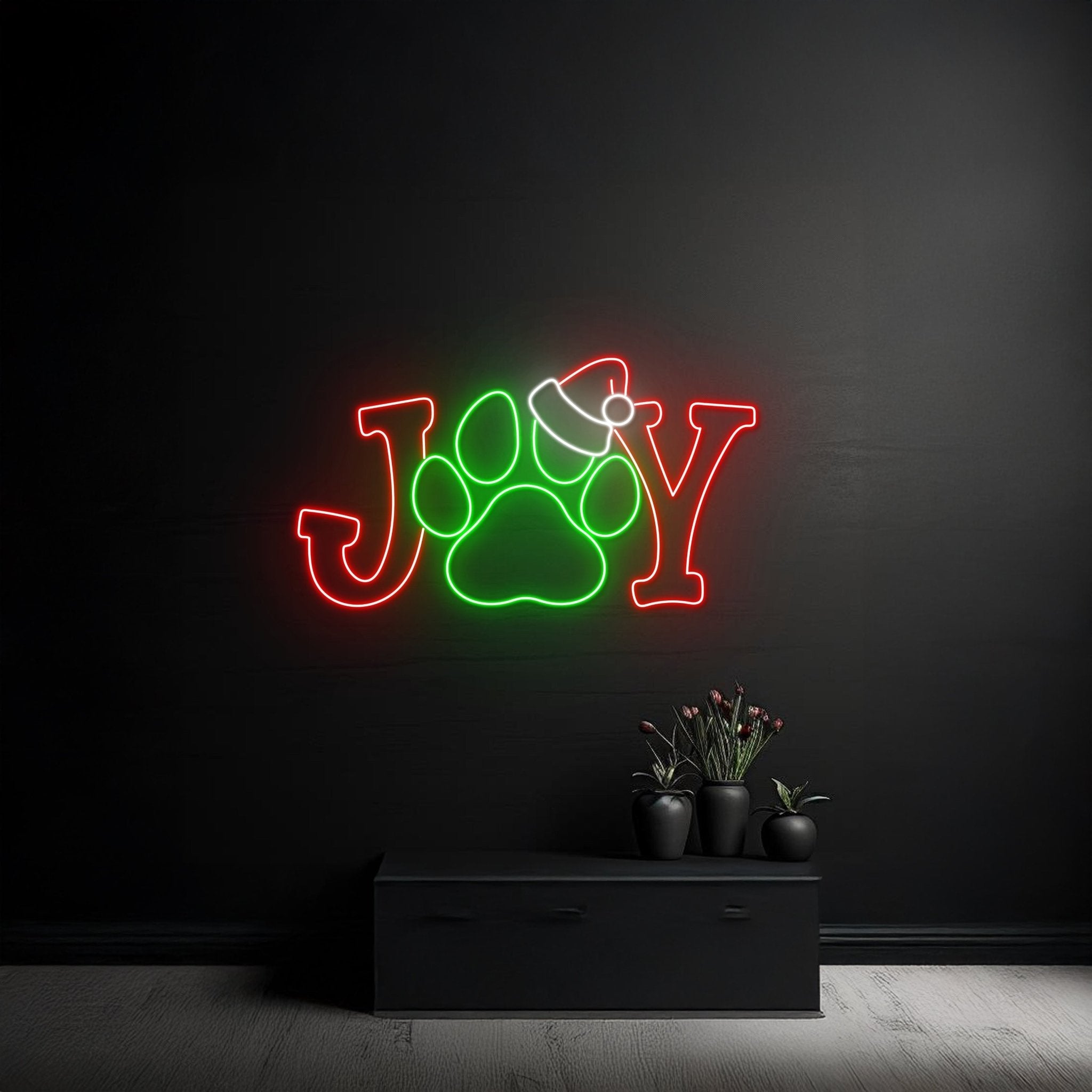 Joy Paw Led Sign - Shineneon