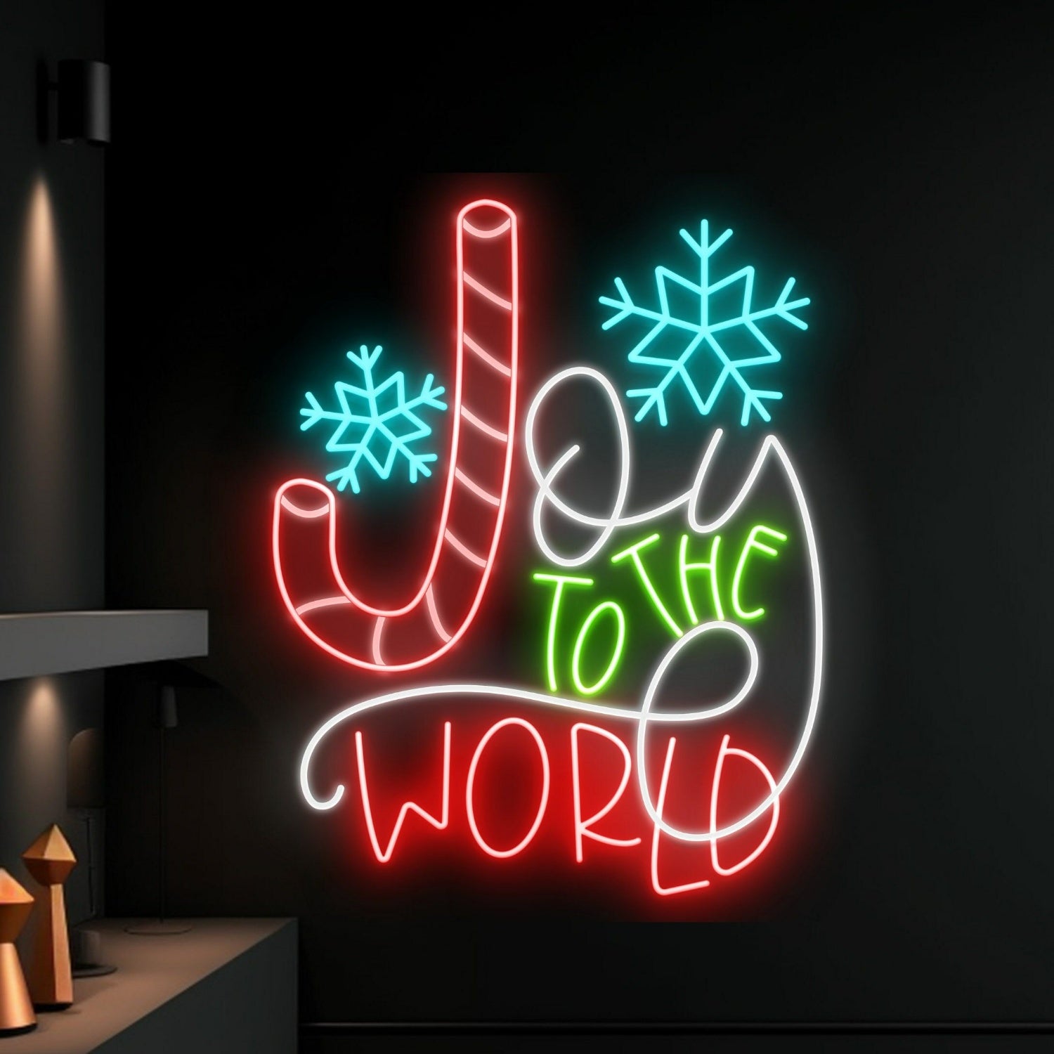 Joy To The World Led Neon Sign | Shineneon