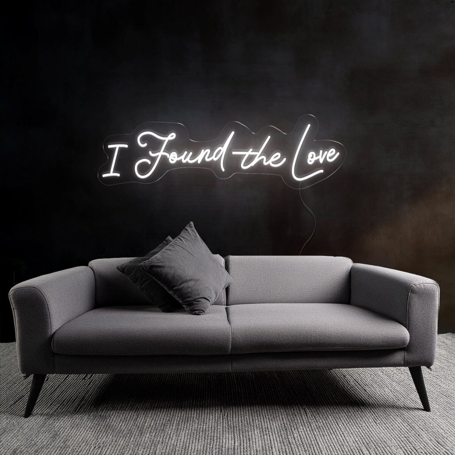 Joyful I Found The Love Neon Sign | Shineneon