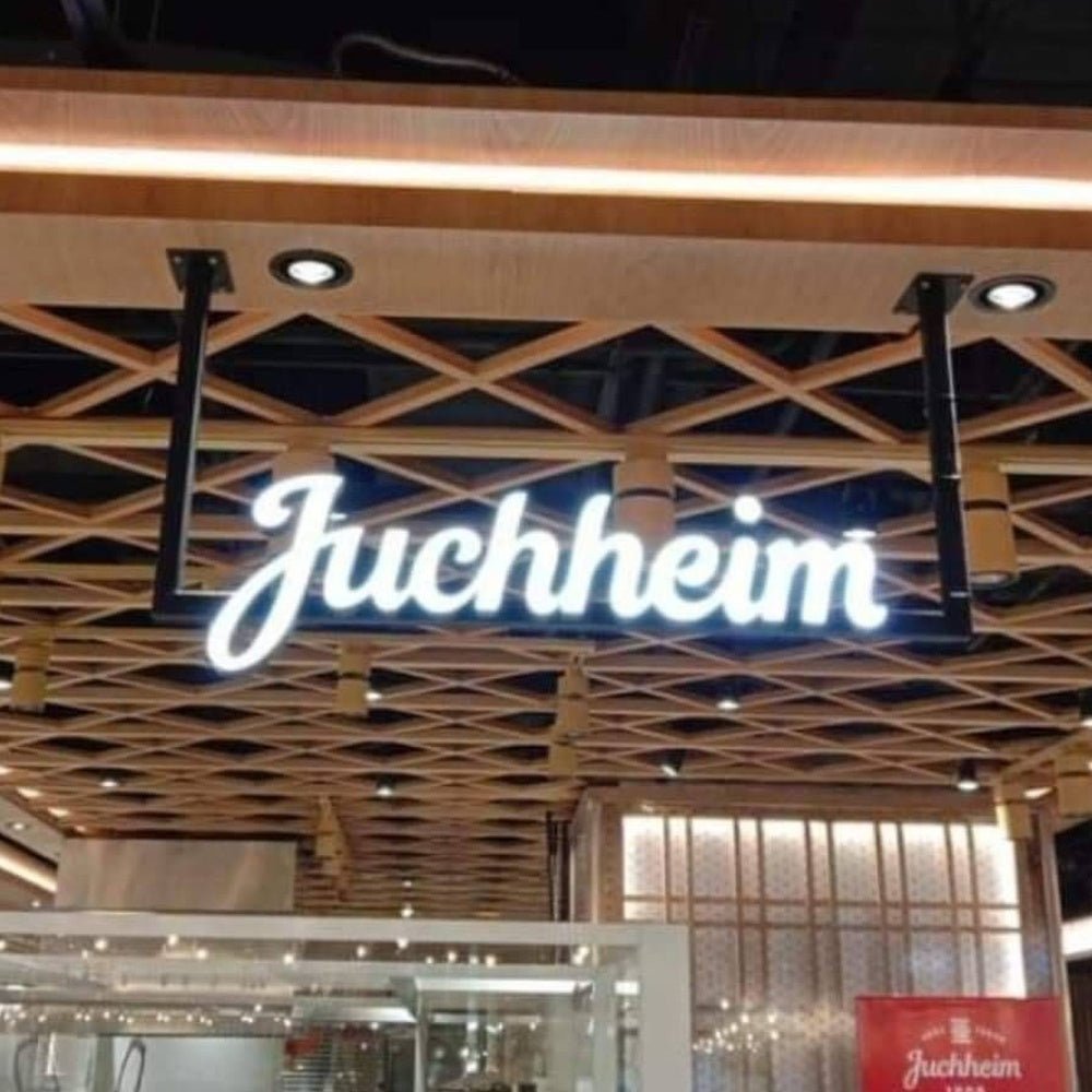 Juchheim 3D Frontlit Channel Letters Led Light Sign - Shineneon